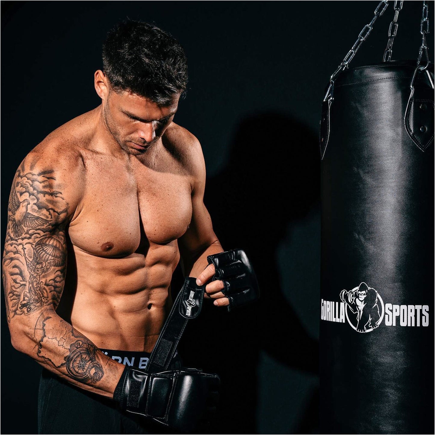 MMA Boxhandschuhe schwarz