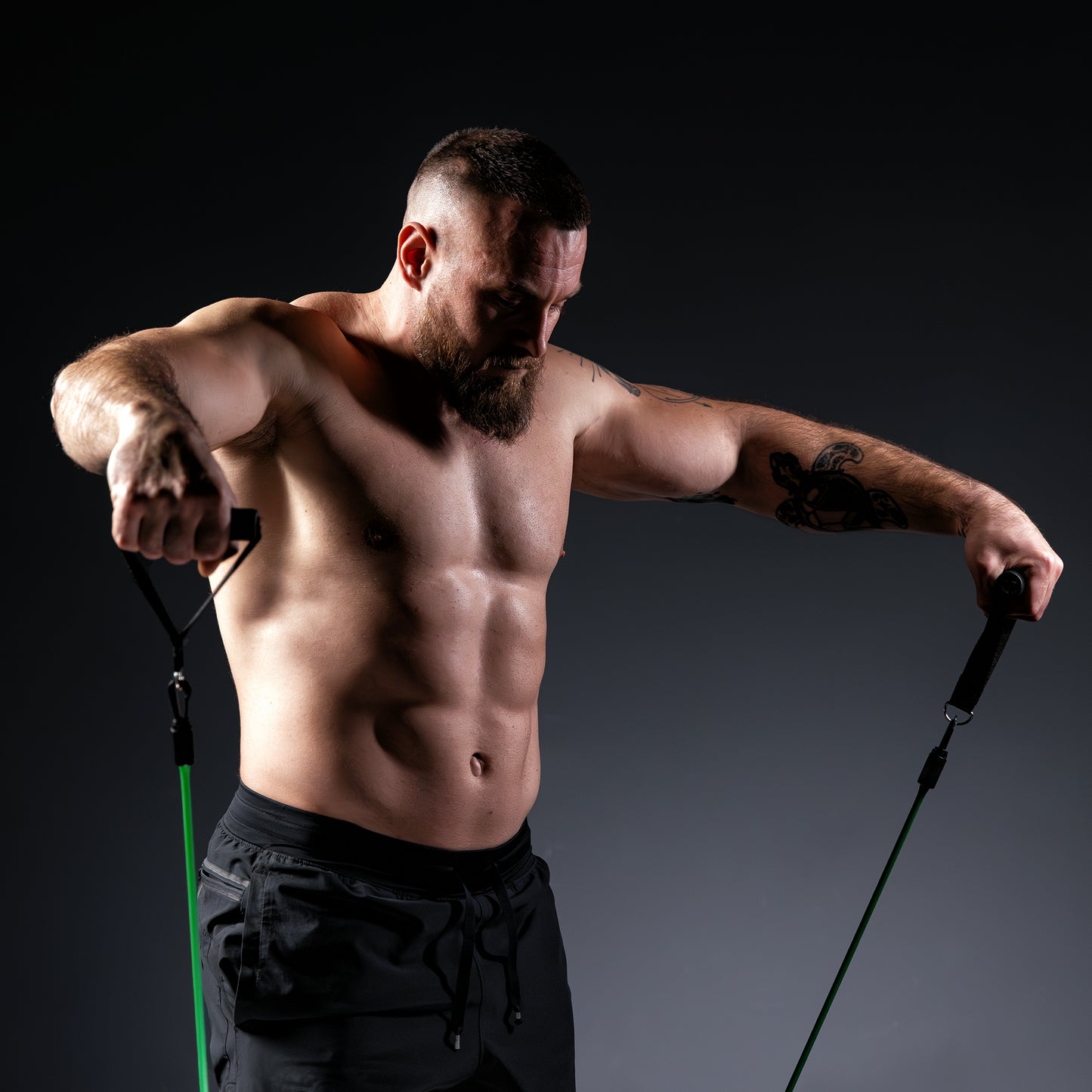 Fitness Tube 3er Set inkl, Griffe und Tasche