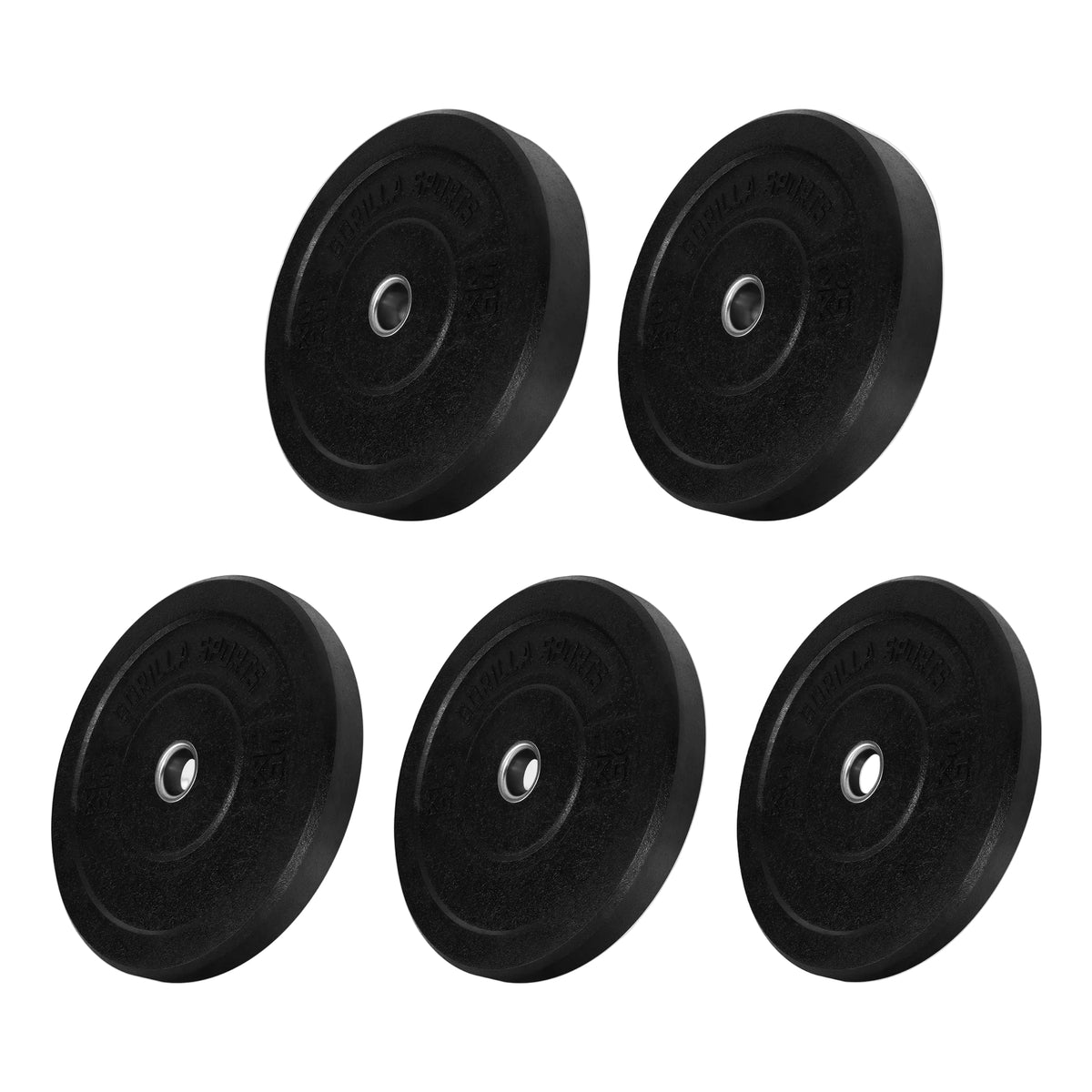 Hi Temp Bumper Plates 50/51 mm 5 kg - 25 kg