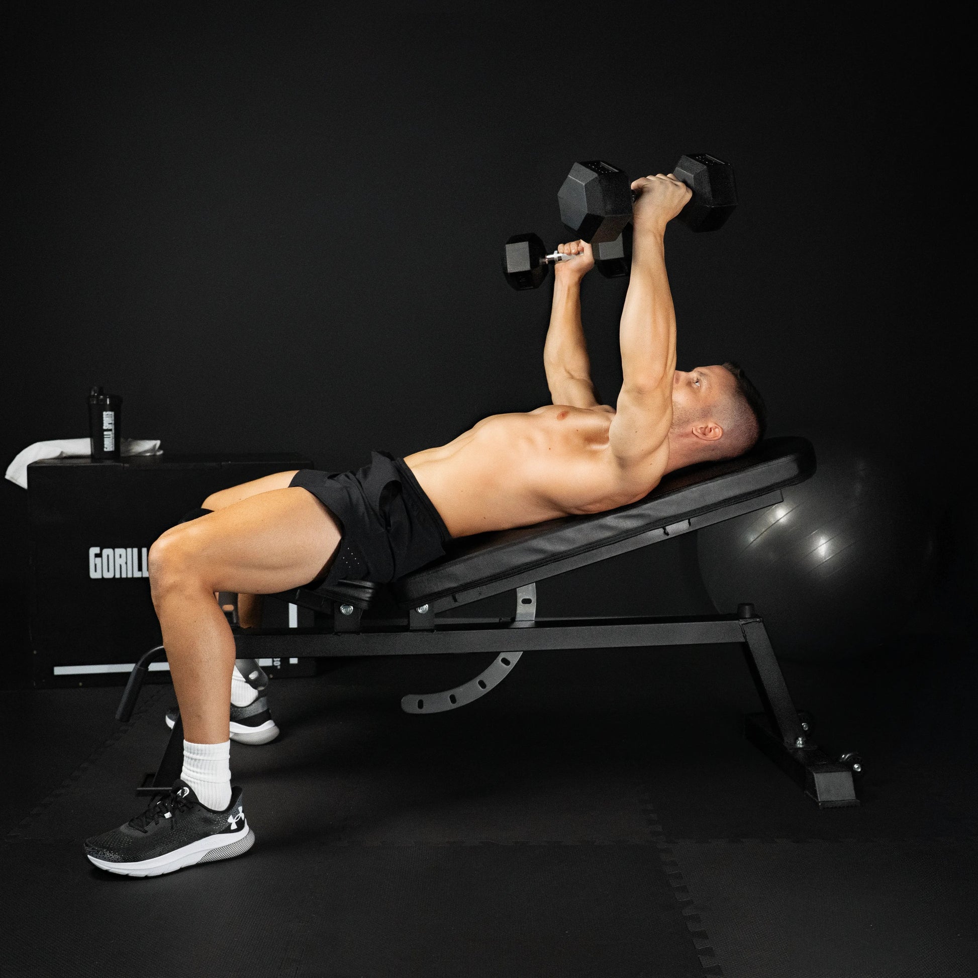 Profi Hantelbank Verstellbar - Gorilla Sports DE