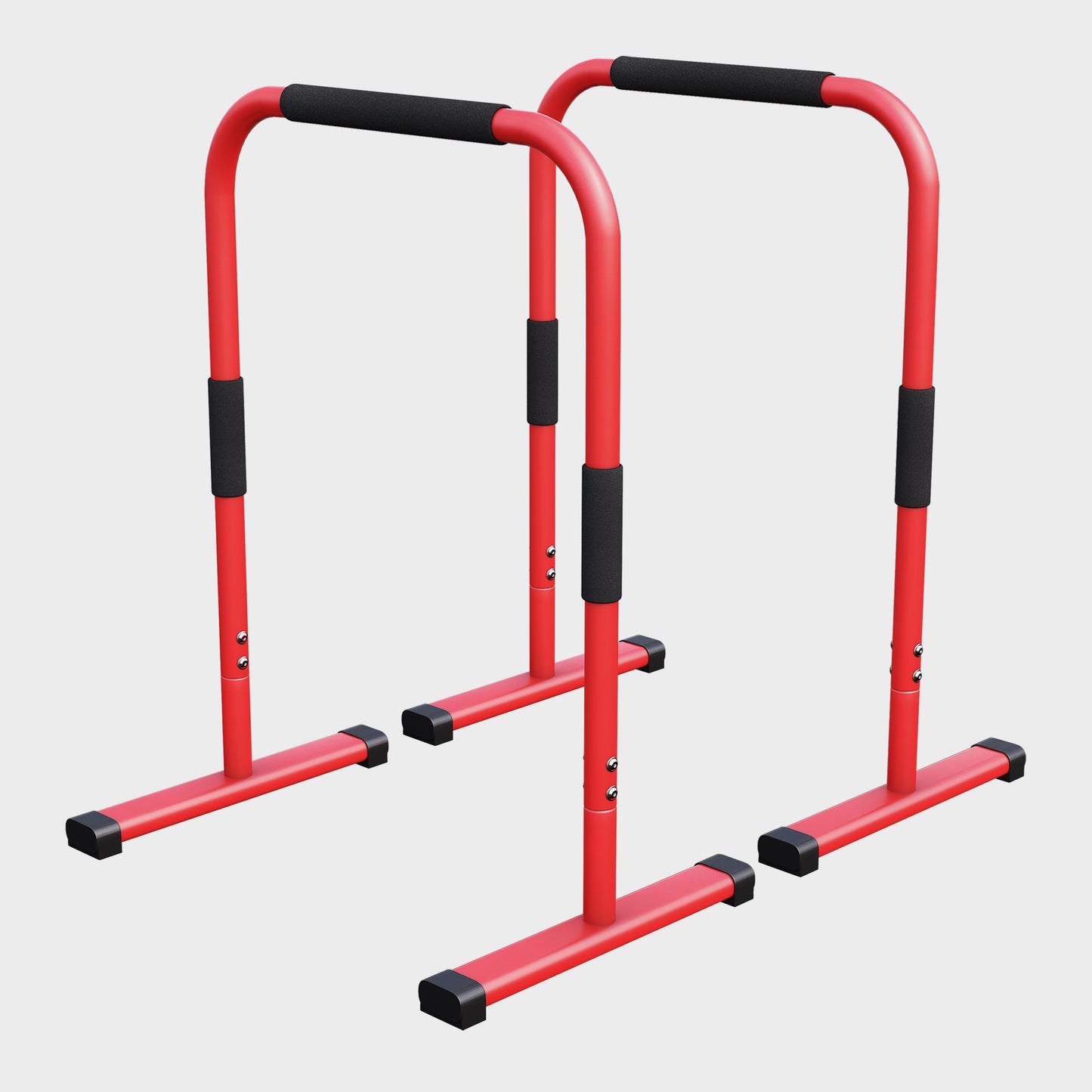 Push Up Stand Dip Barren Schwarz/Rot/Blau