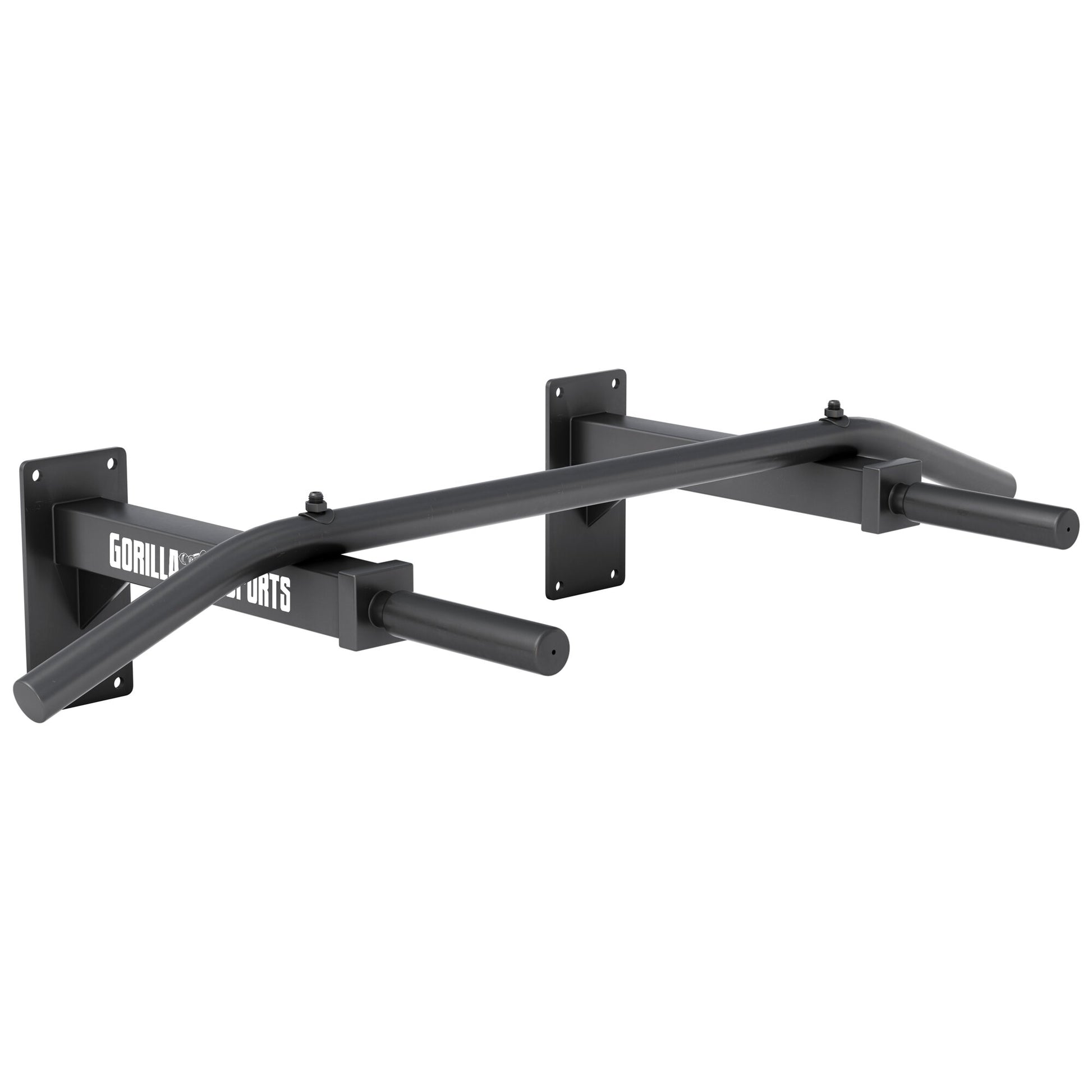 Klimmzugset (Klimmzugstange + Resistance Band) weiß und schwarz - Gorilla Sports DE