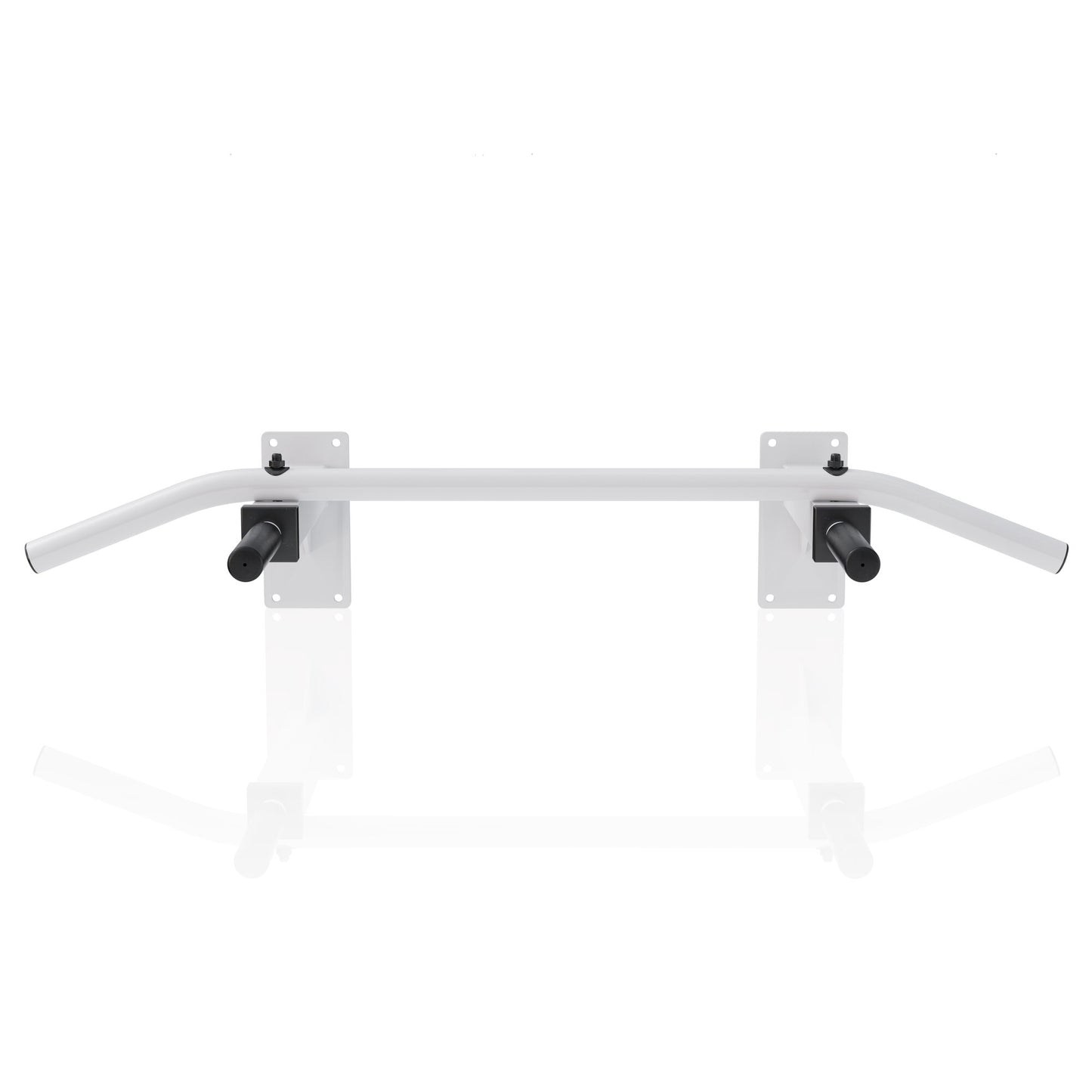 Klimmzugset (Klimmzugstange + Resistance Band) weiß und schwarz - Gorilla Sports DE