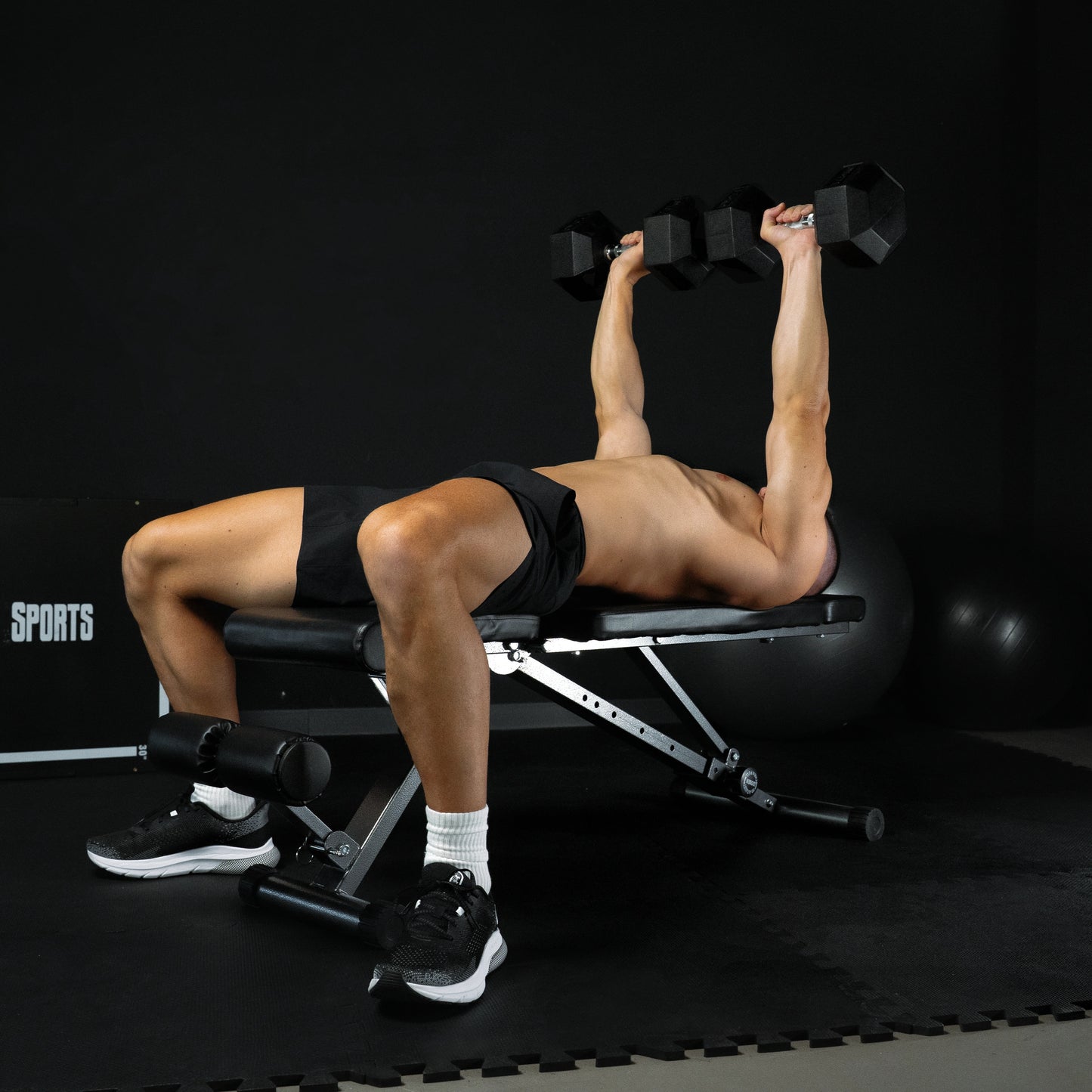 Faltbare Hantelbank - Gorilla Sports DE