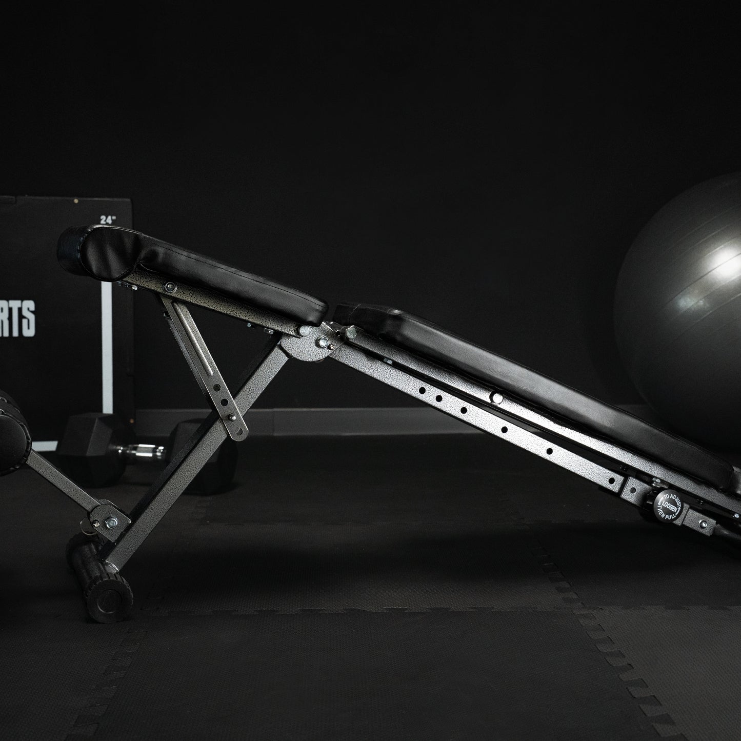 Faltbare Hantelbank - Gorilla Sports DE