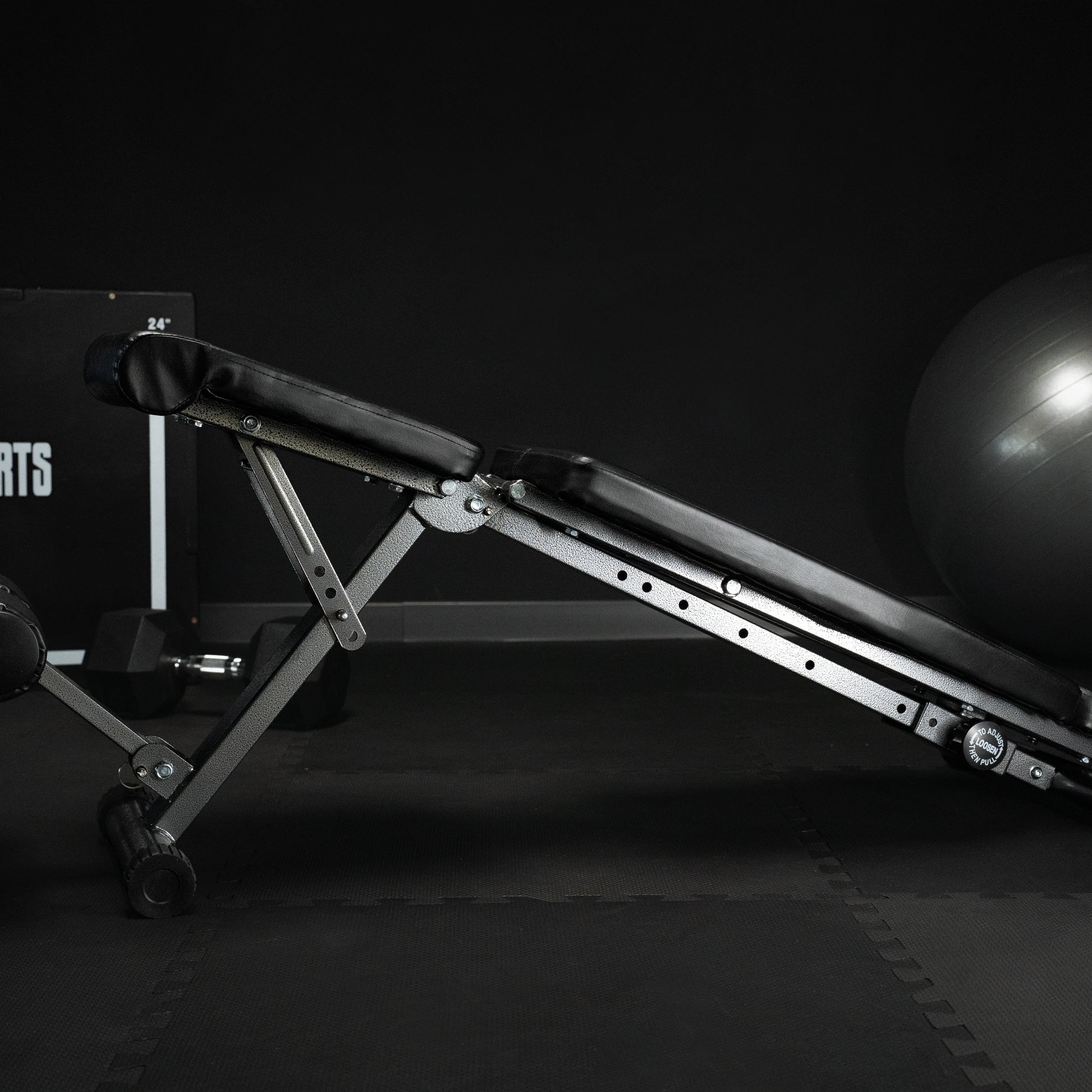 Faltbare Hantelbank - Gorilla Sports DE