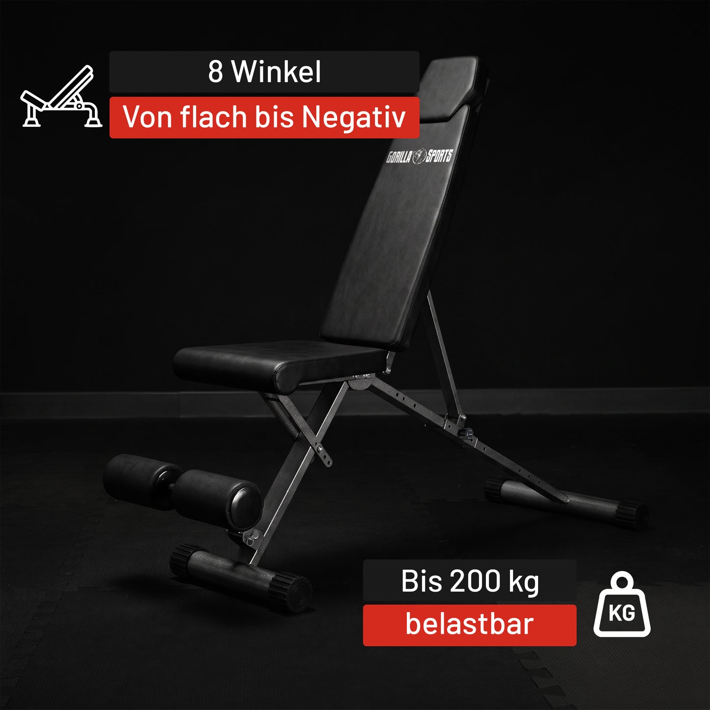Hantelbank faltbar