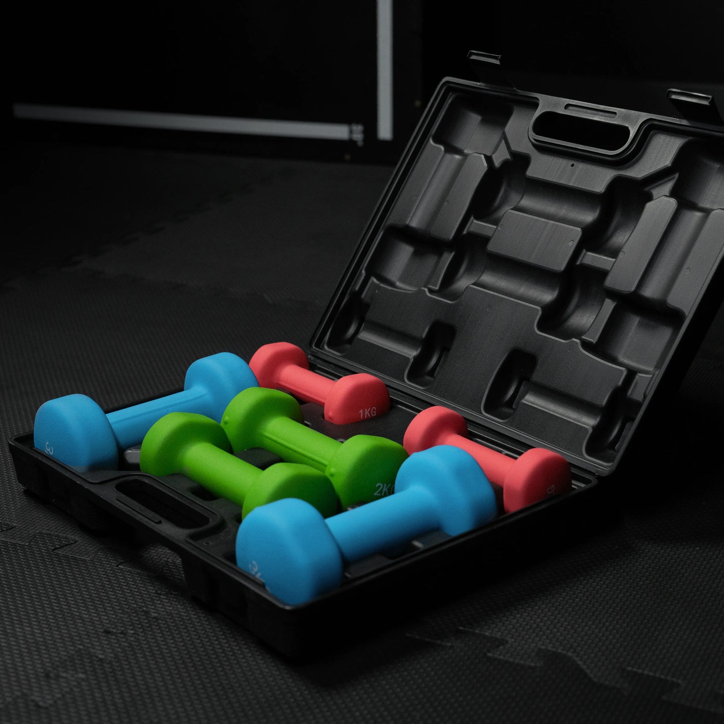 Aerobic Hantelkoffer 12 kg - Gorilla Sports DE