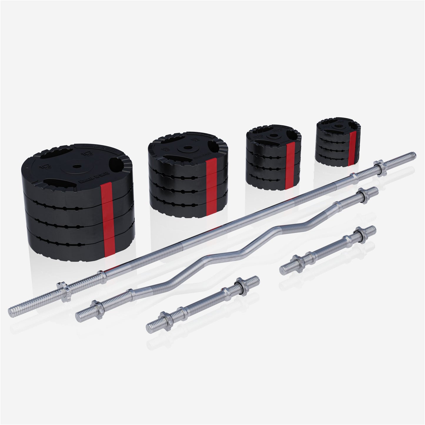 Kraftstation Universal inkl. Hantelset Kunststoff Gripper 100 kg