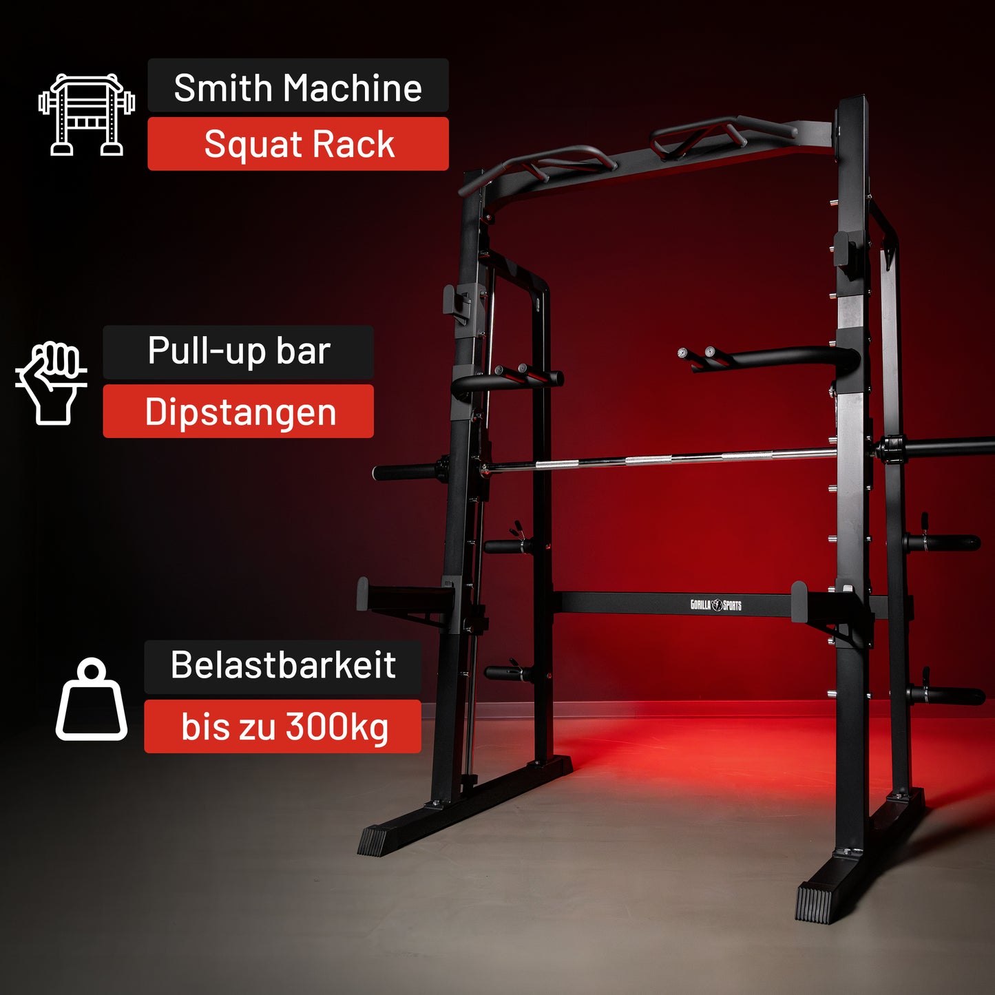 Smith Machine Half Rack