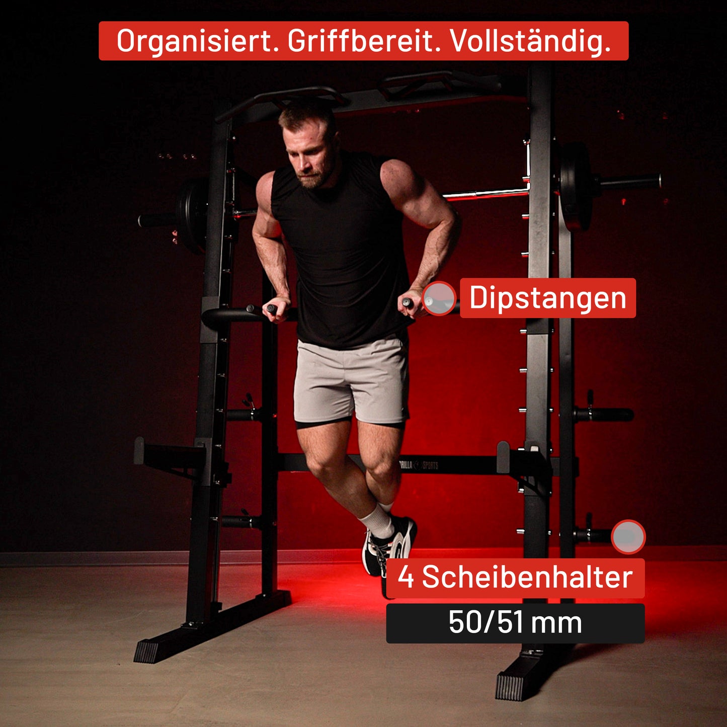 Smith Machine Half Rack