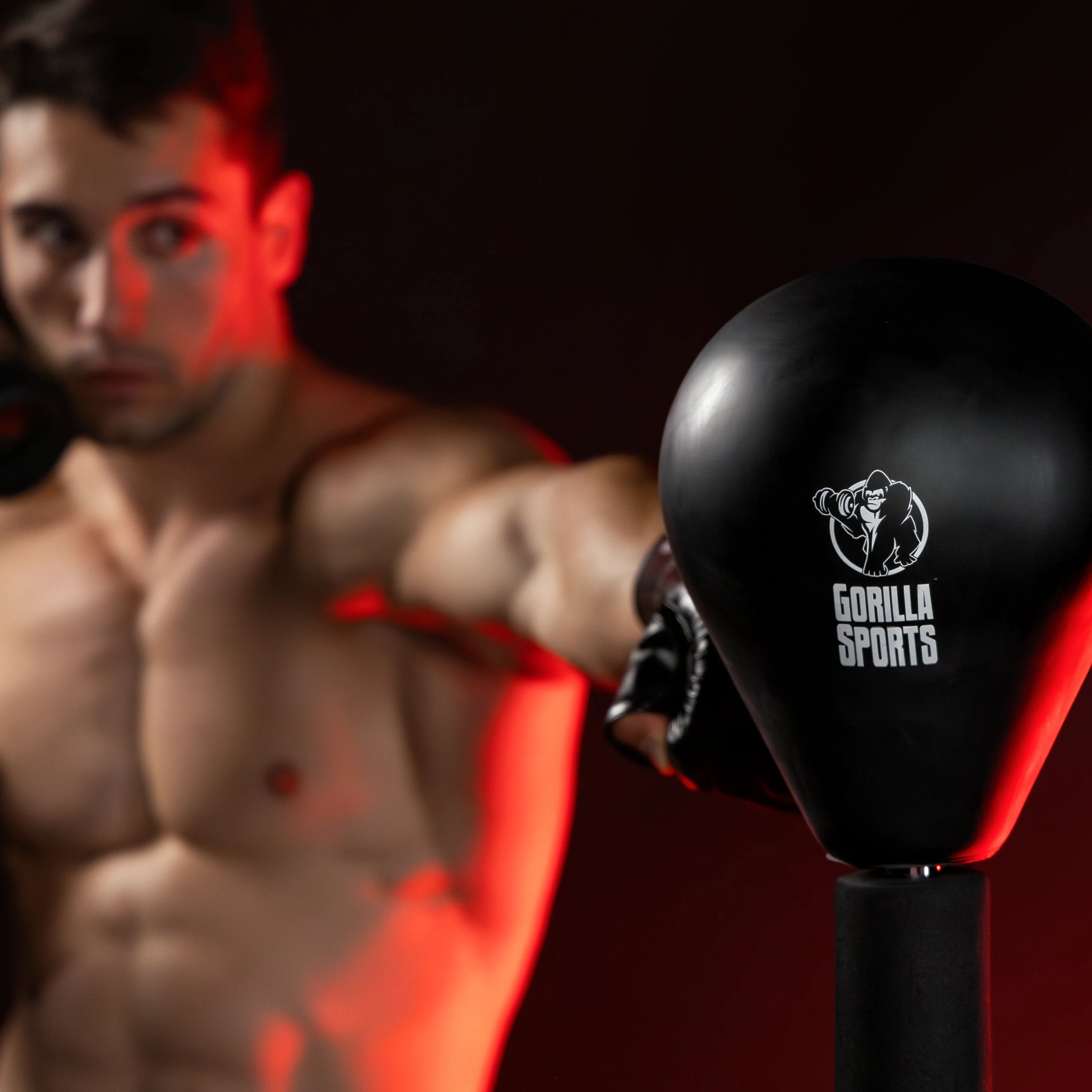 Höhenverstellbarer Punchingball - Gorilla Sports DE