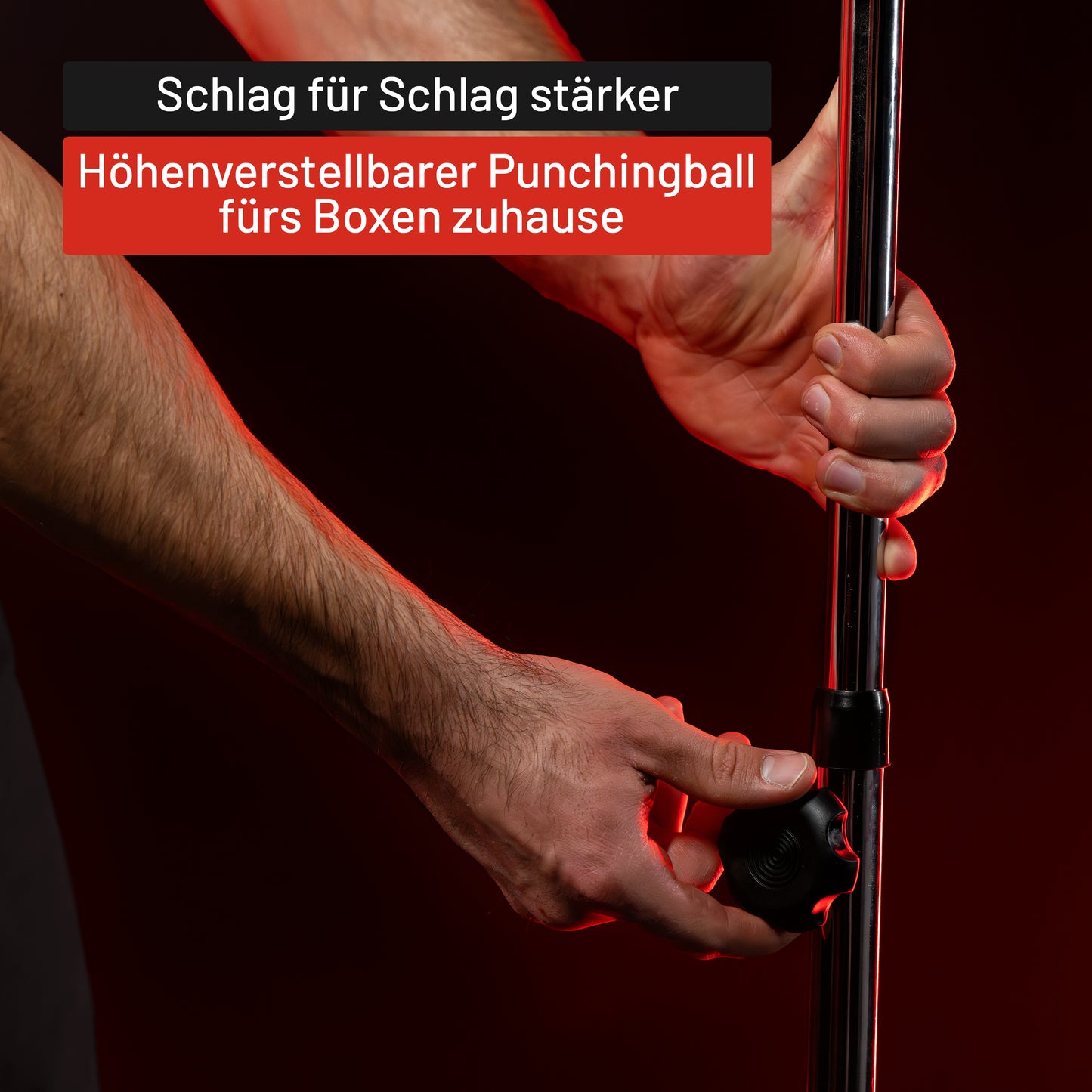 Höhenverstellbarer Punchingball
