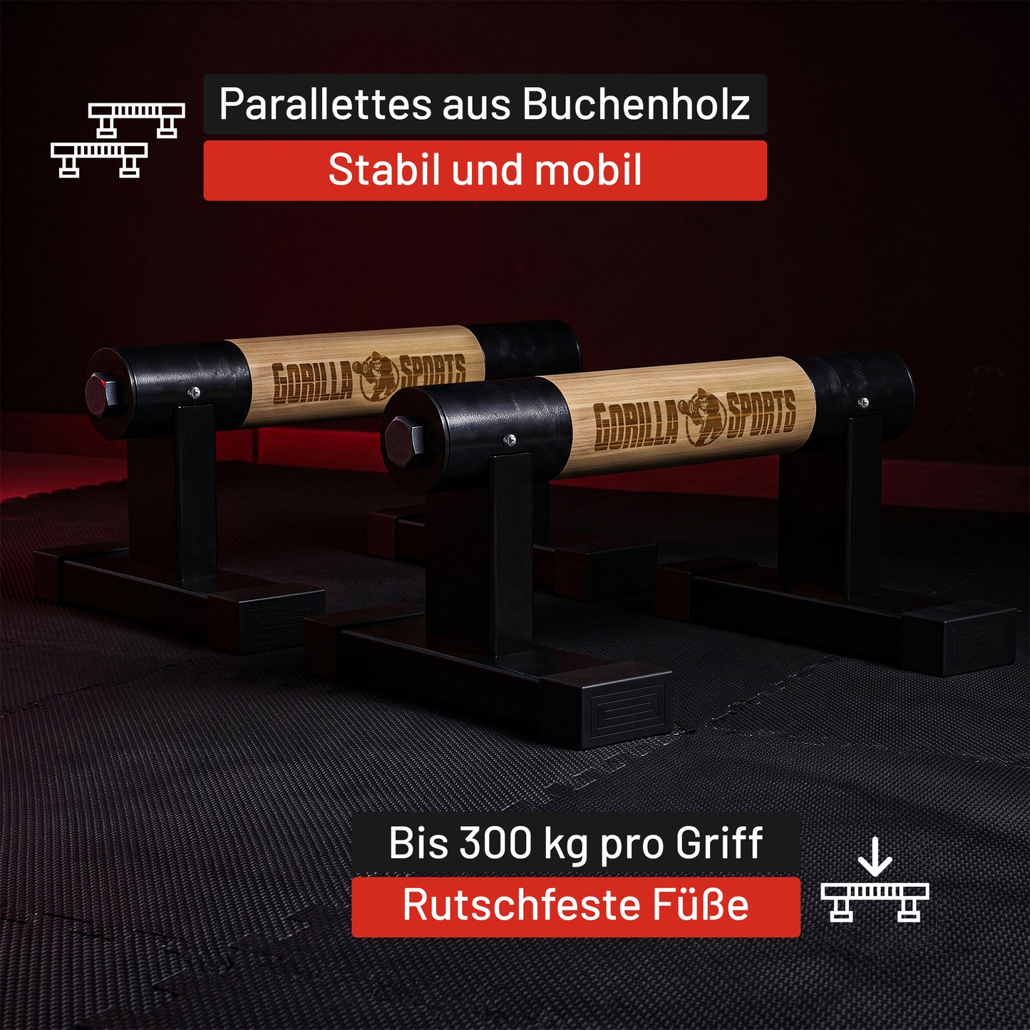 Liegestützgriffe 2er Set