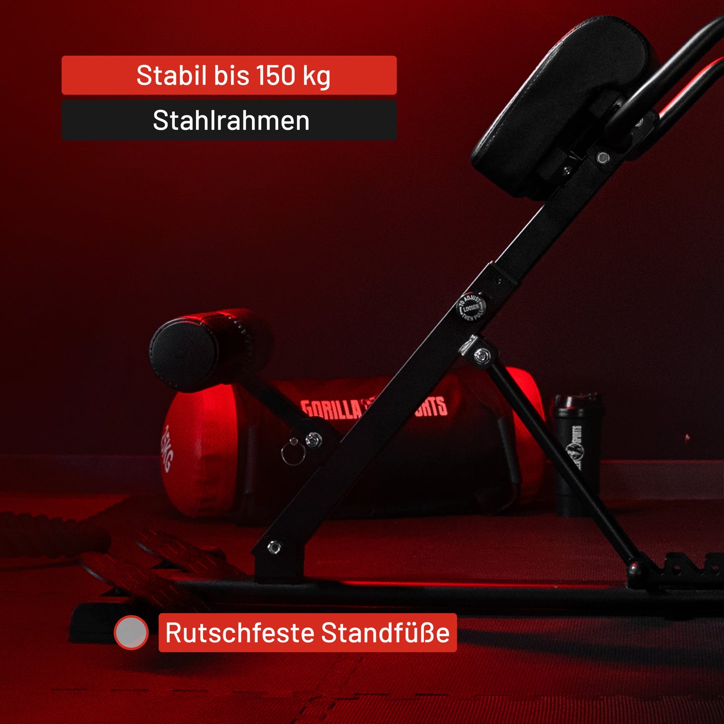 Rückentrainer - Klappbar