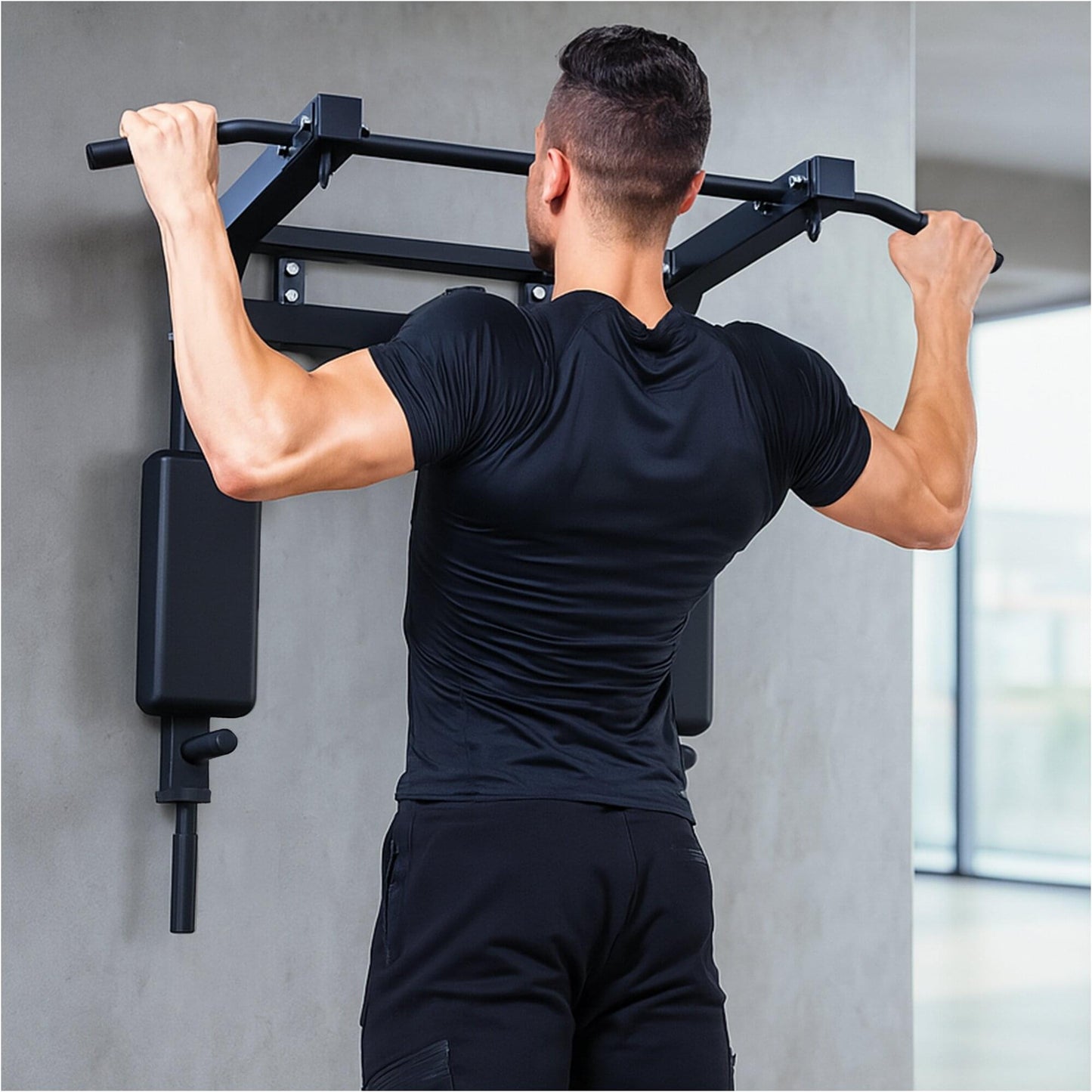 Klimmzugstange 4in1 - Wandmontage