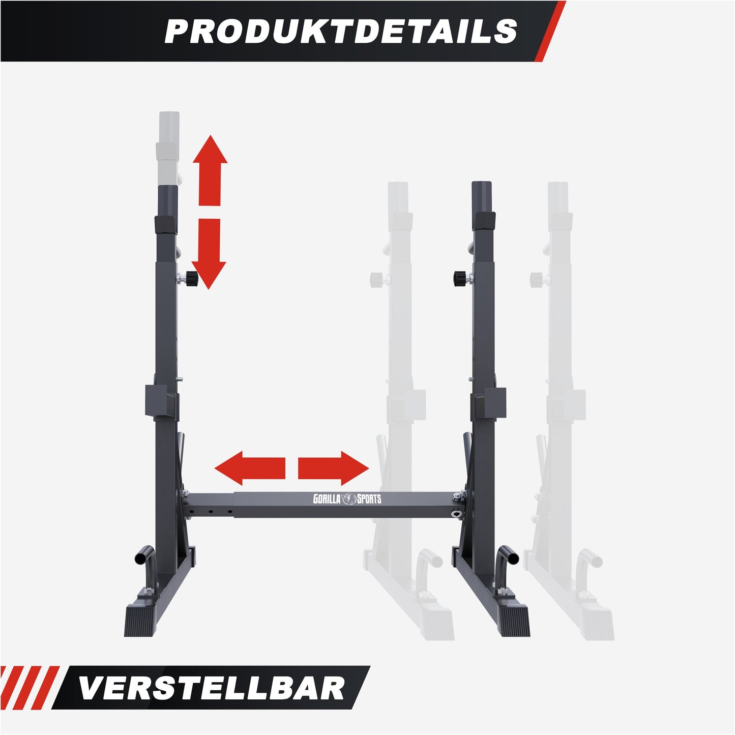 Squat Rack Advanced verstellbar