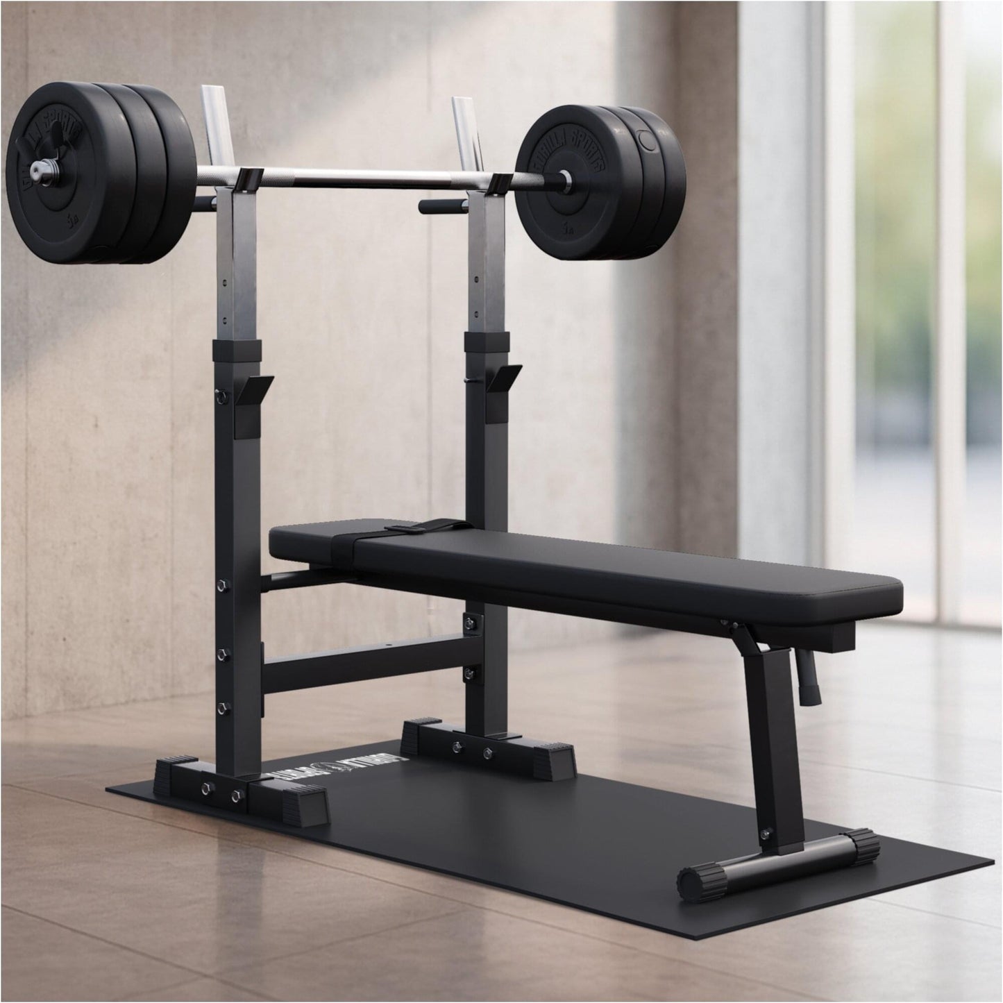 Bodenschutzmatte rutschfest 120/180 x 60 cm & 6 mm Dicke