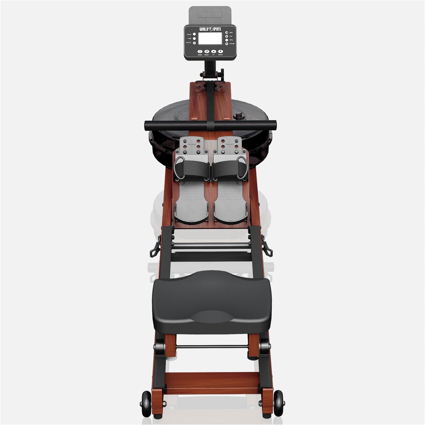 Rudergerät aus Holz mit Wasserwiderstand, klappbar