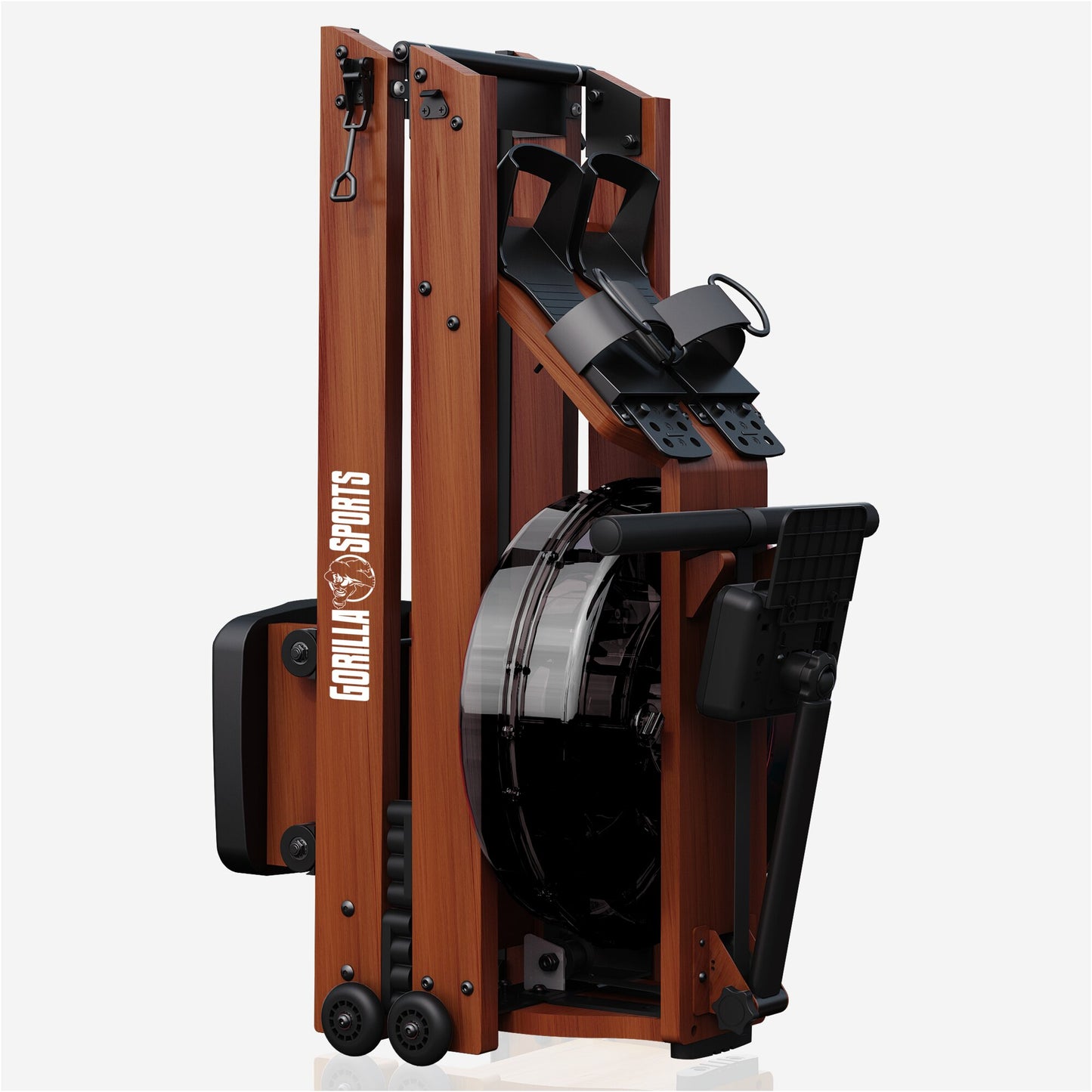 Rudergerät aus Holz mit Wasserwiderstand, klappbar