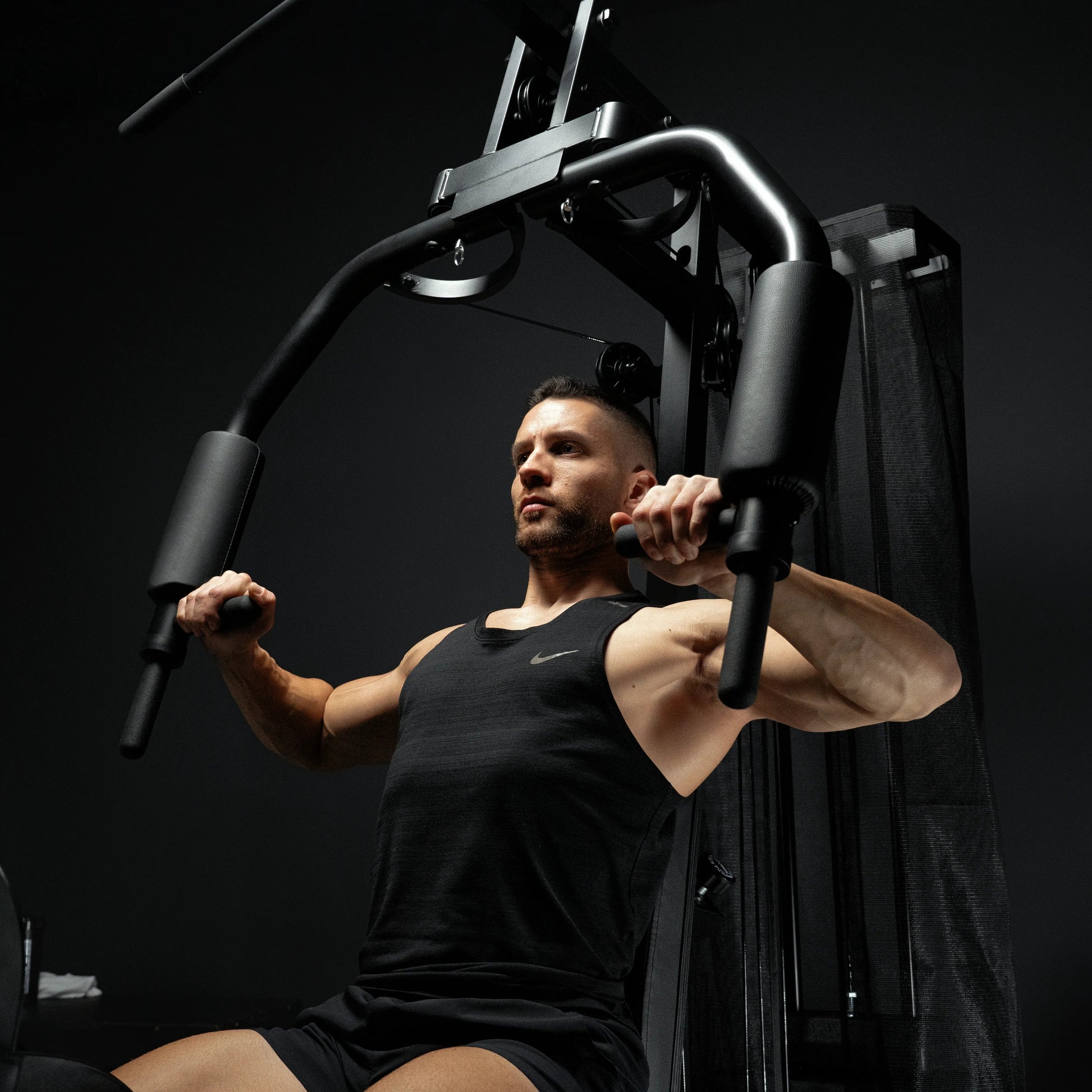 Kraftstation Home Gym inkl. Steckgewichte - Gorilla Sports DE