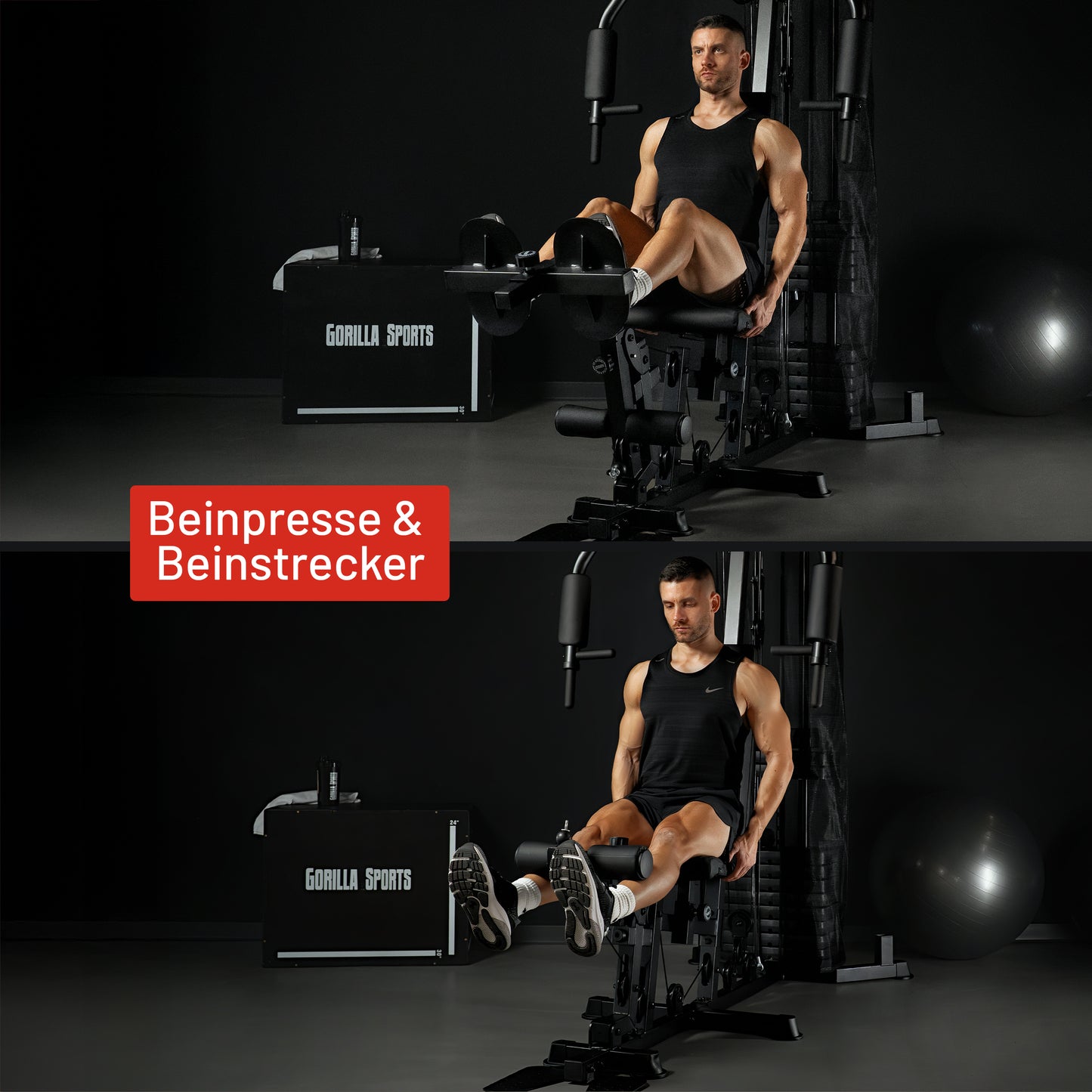 Kraftstation Home Gym inkl, Steckgewichte
