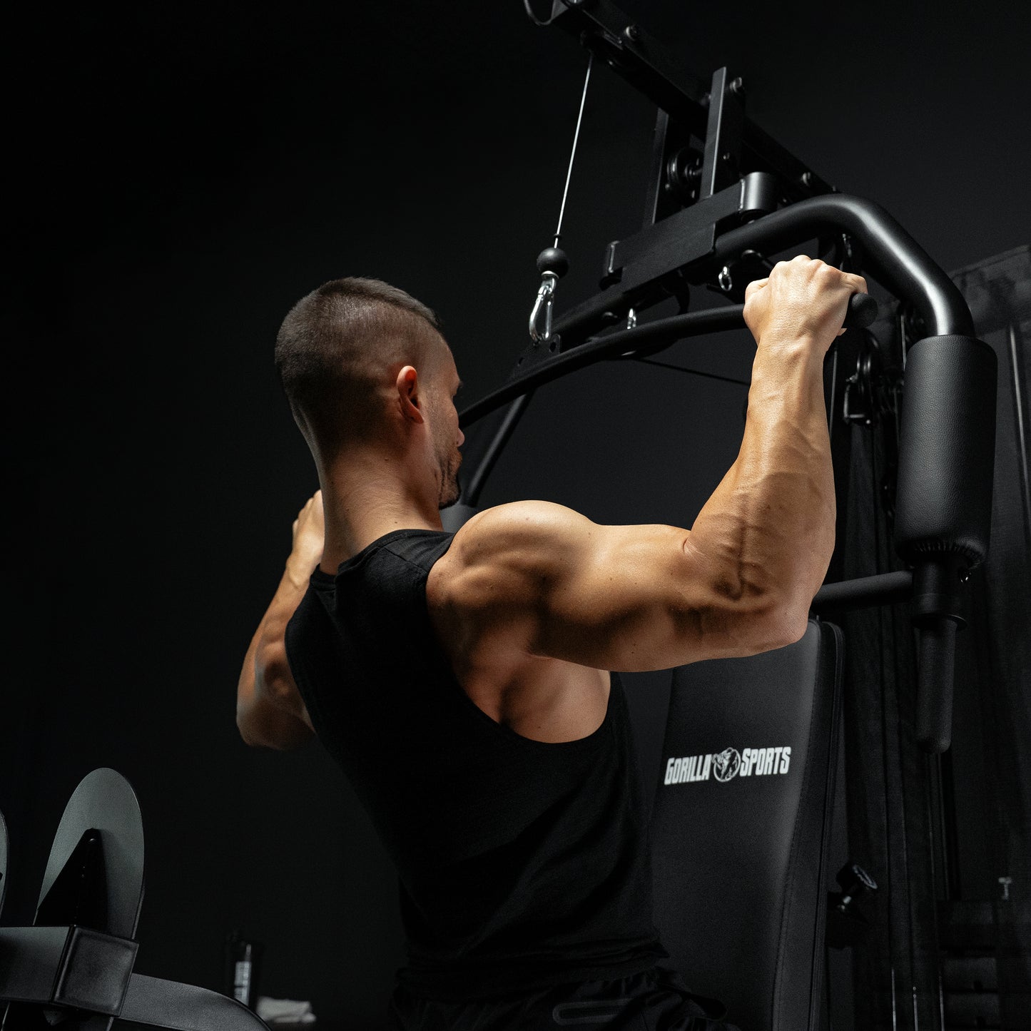 Kraftstation Home Gym inkl, Steckgewichte