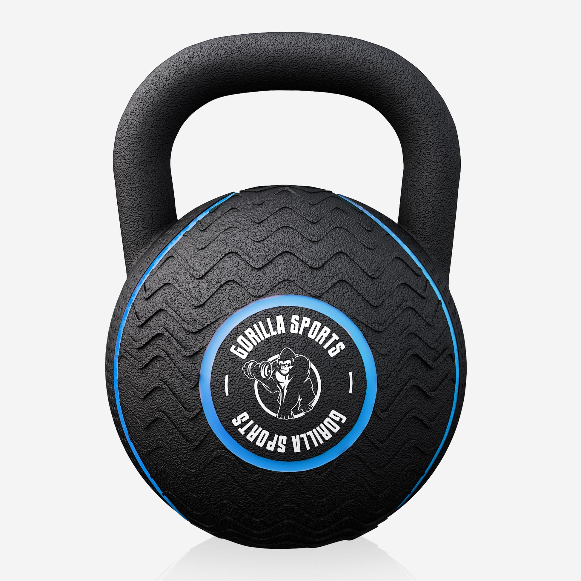 Kettlebell Gummi 4 kg – 20 kg - Gorilla Sports DE
