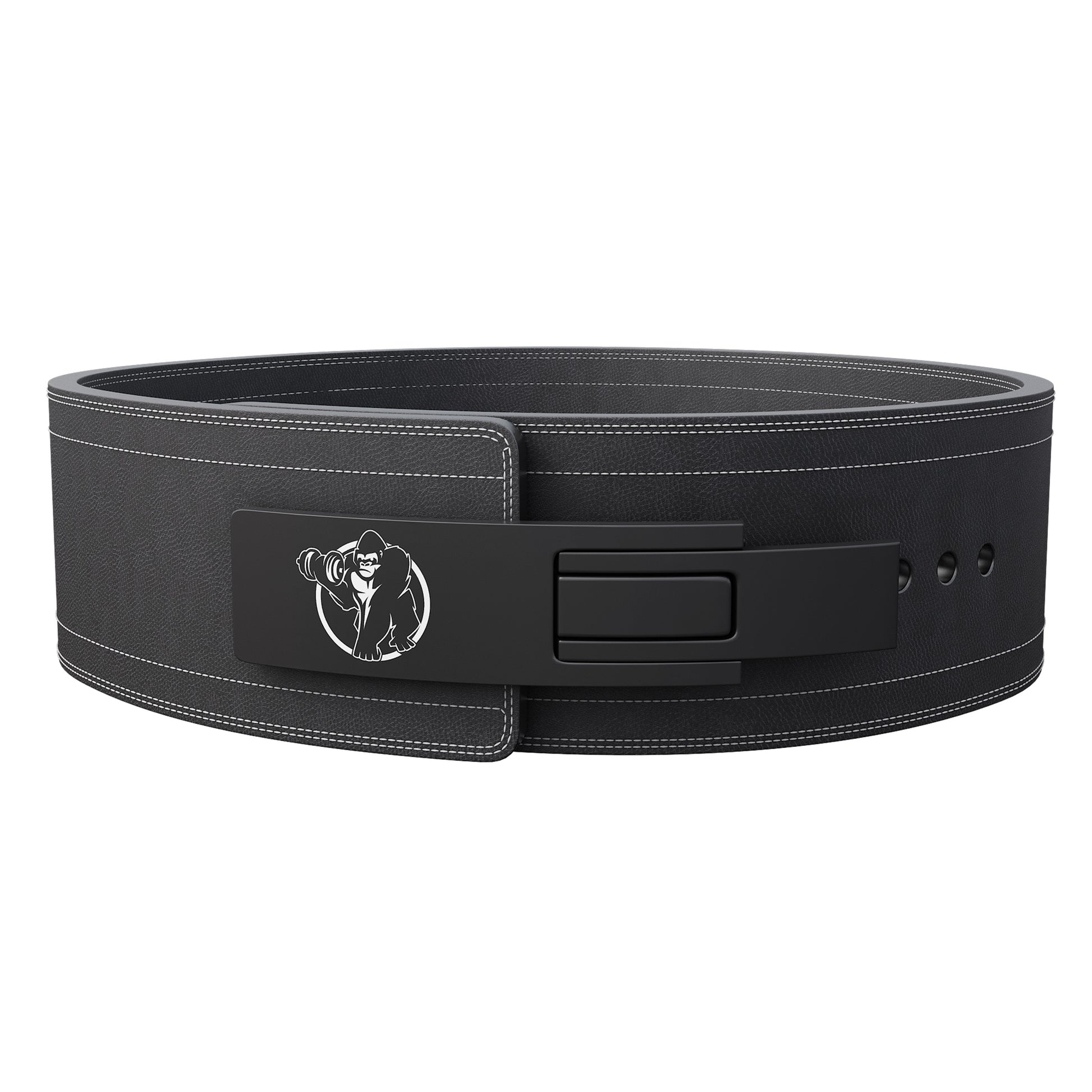 Gewichthebergürtel Leder 10 mm S - XL - Gorilla Sports DE