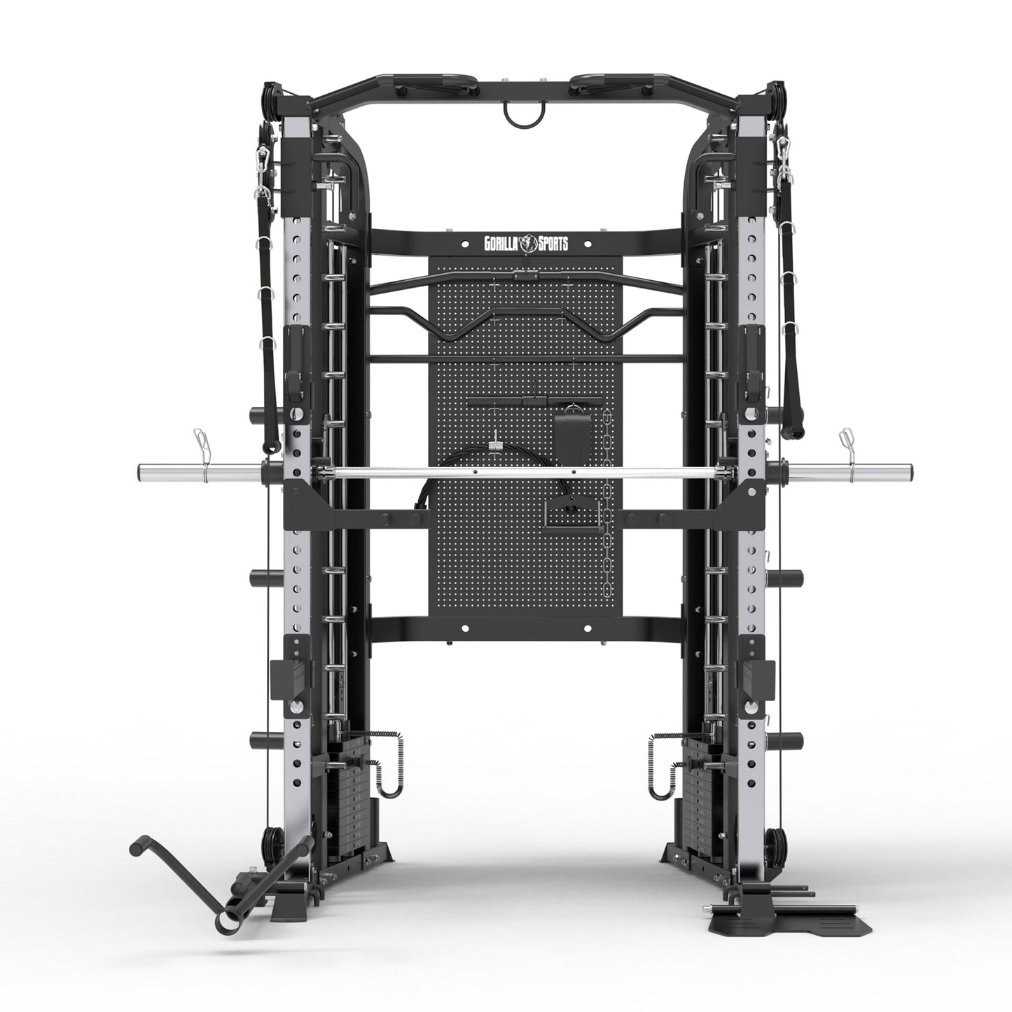 Smith Machine X5 mit Gewichten - Gorilla Sports DE