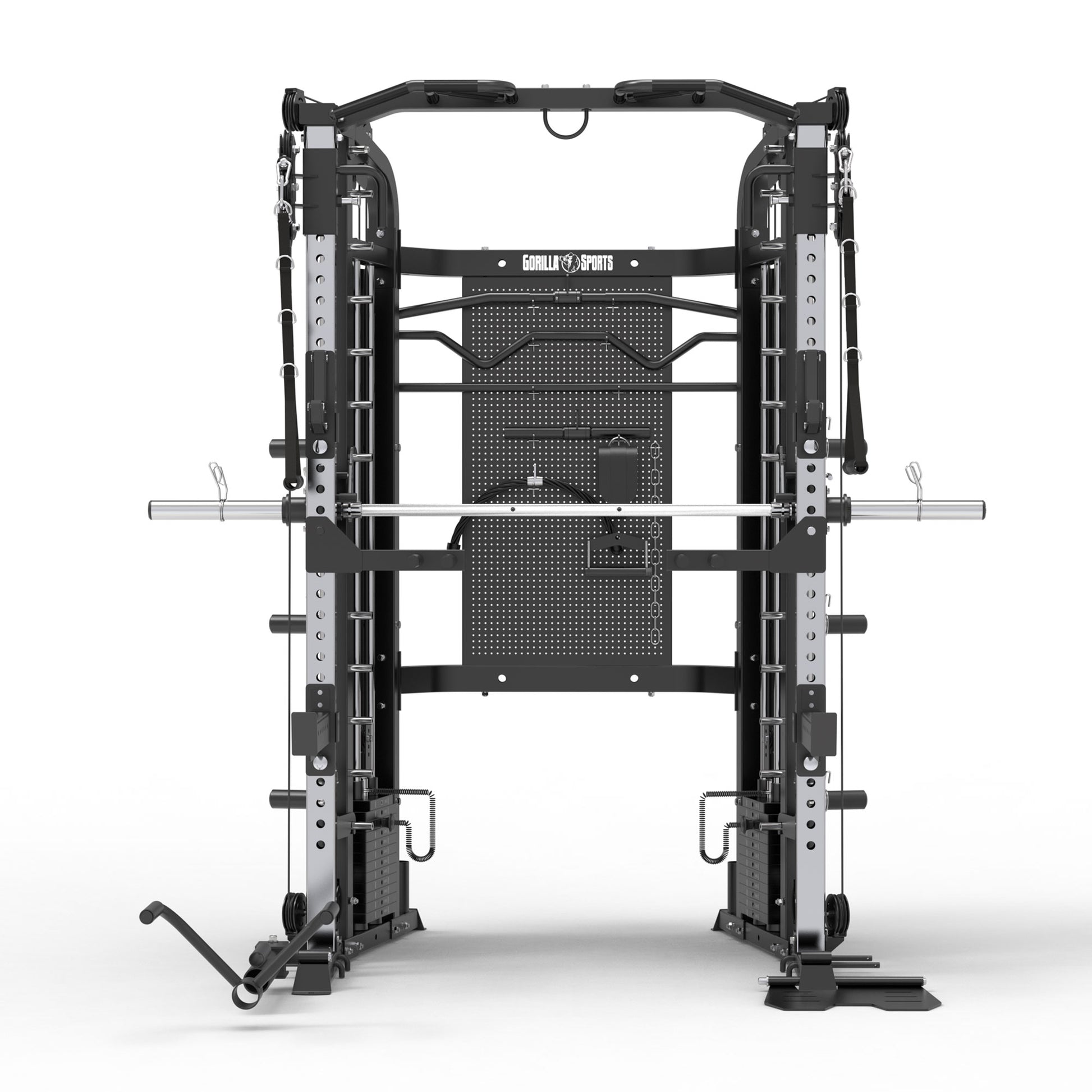 Smith Machine X5 mit Gewichten - Gorilla Sports DE
