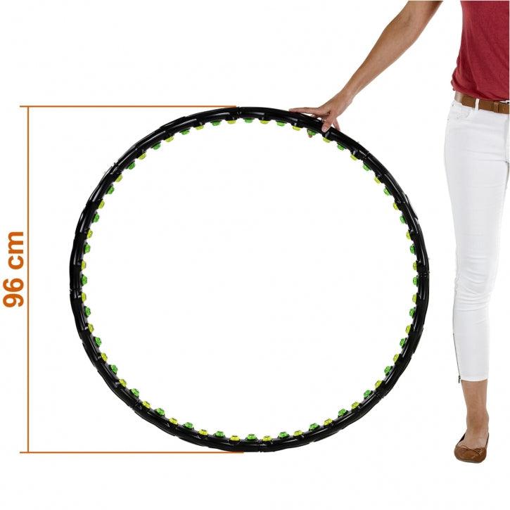 Hip Hoop Reifen, Massagenoppen und Magnete, Ø 103 - 110 cm