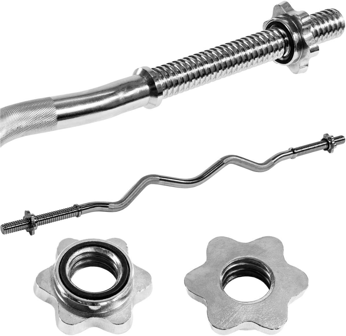SZ Curlstange 30 mm Chrom - Gorilla Sports DE