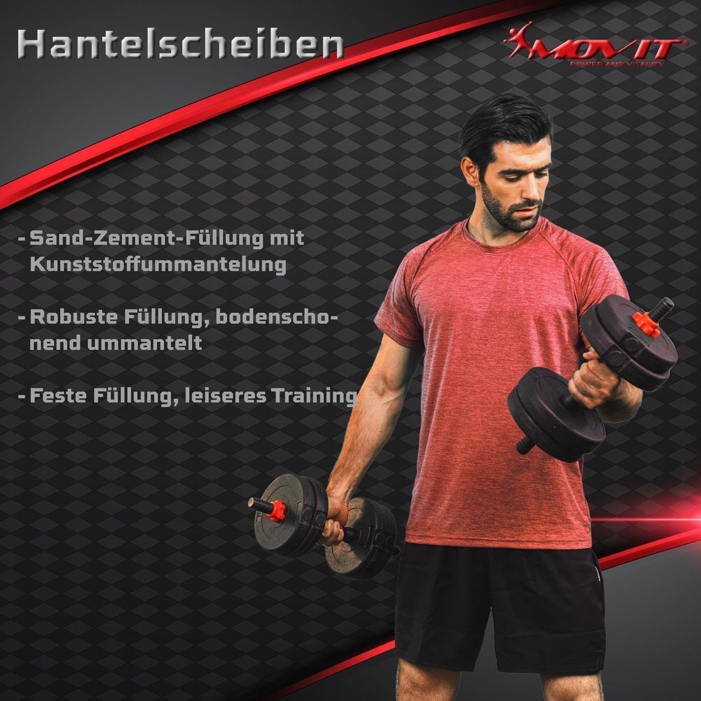 Hantelset 6in1 20 - 30 kg