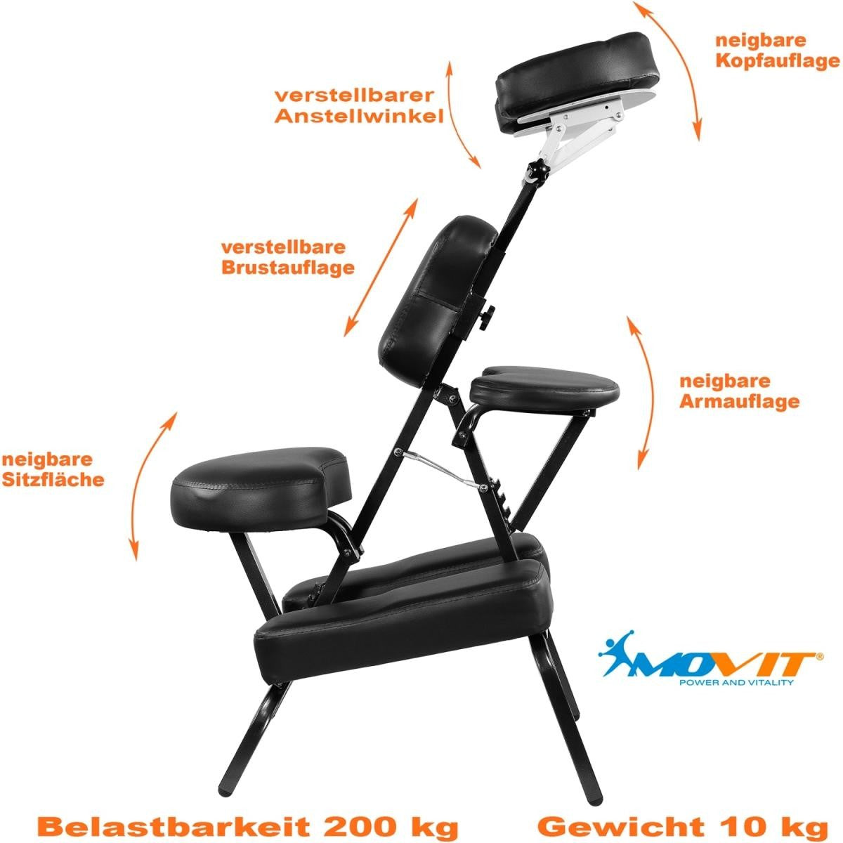 Massagestuhl verstellbar in verschiedenen Farben