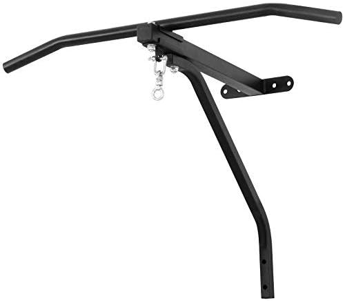 Klimmzugstange mit Boxsack Wandhalterung