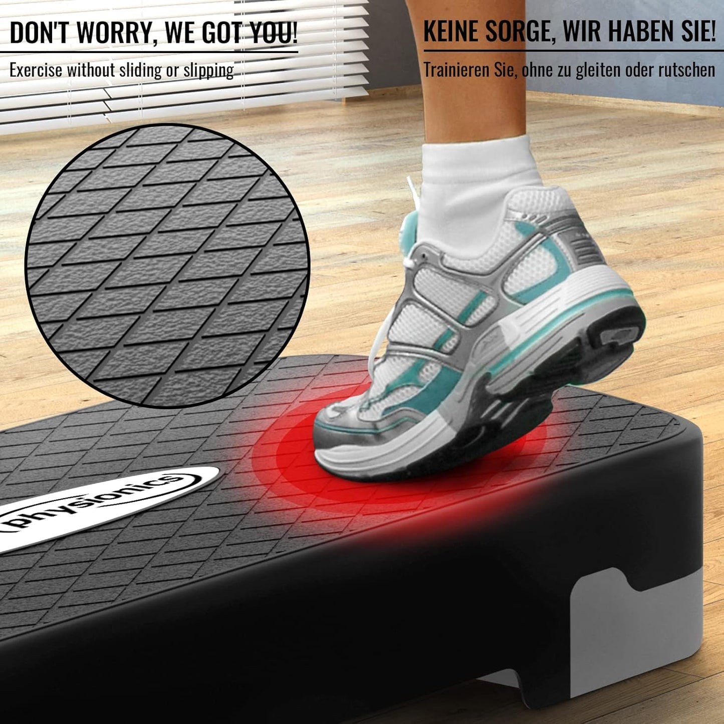 Steppbrett Aerobic 3 Stufen