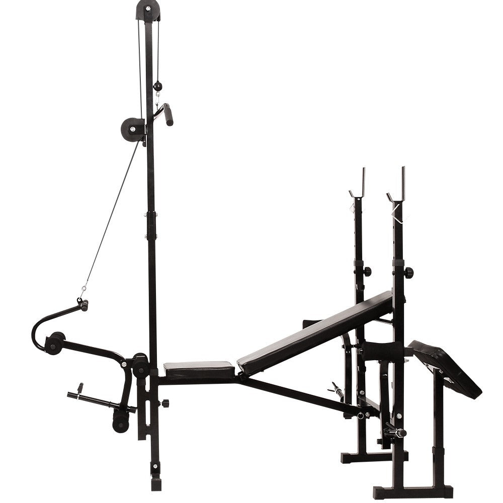 Hantelbank Multi inkl. Latzugturm