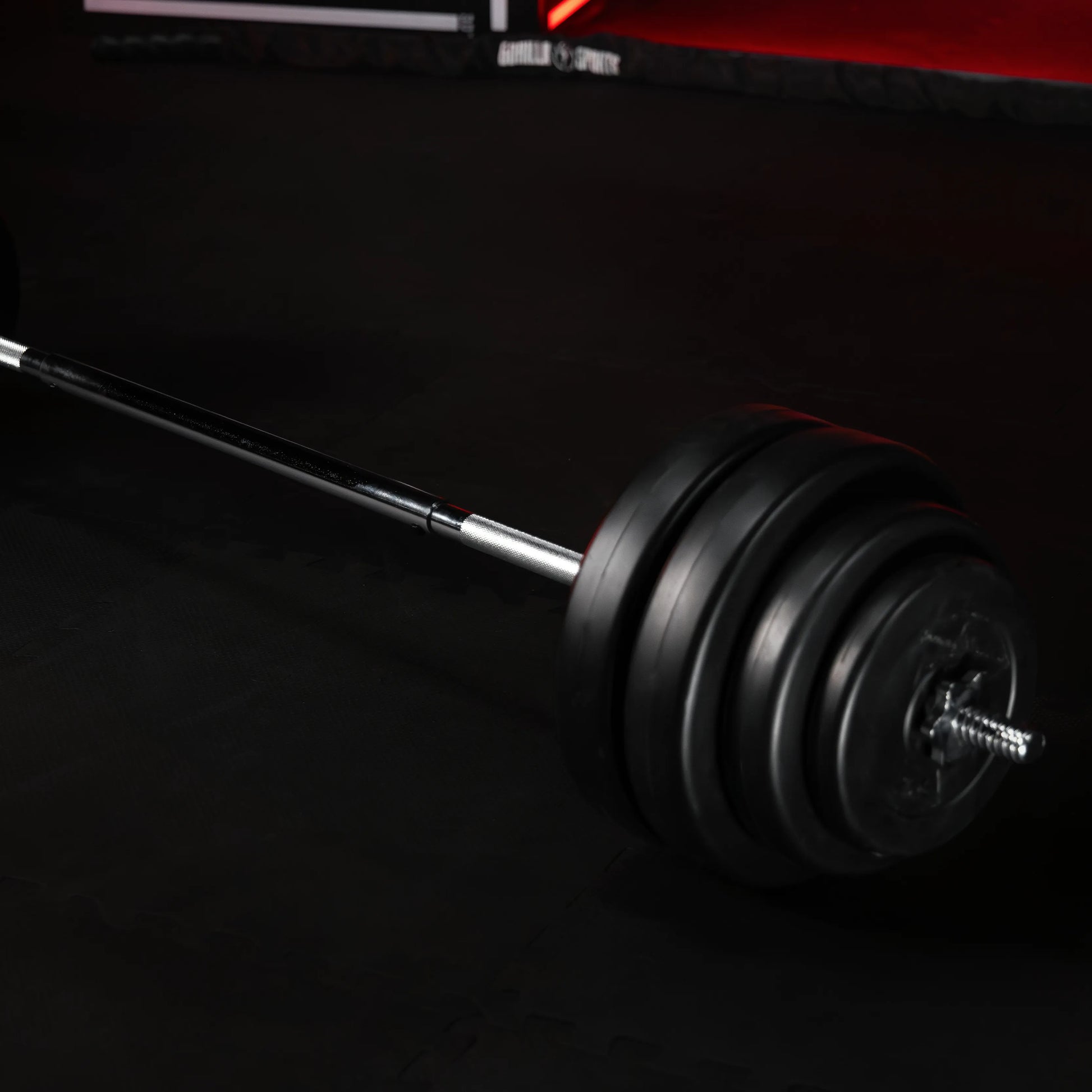 E-Series Langhantelset 25 mm Kunststoff 60 kg - Gorilla Sports DE