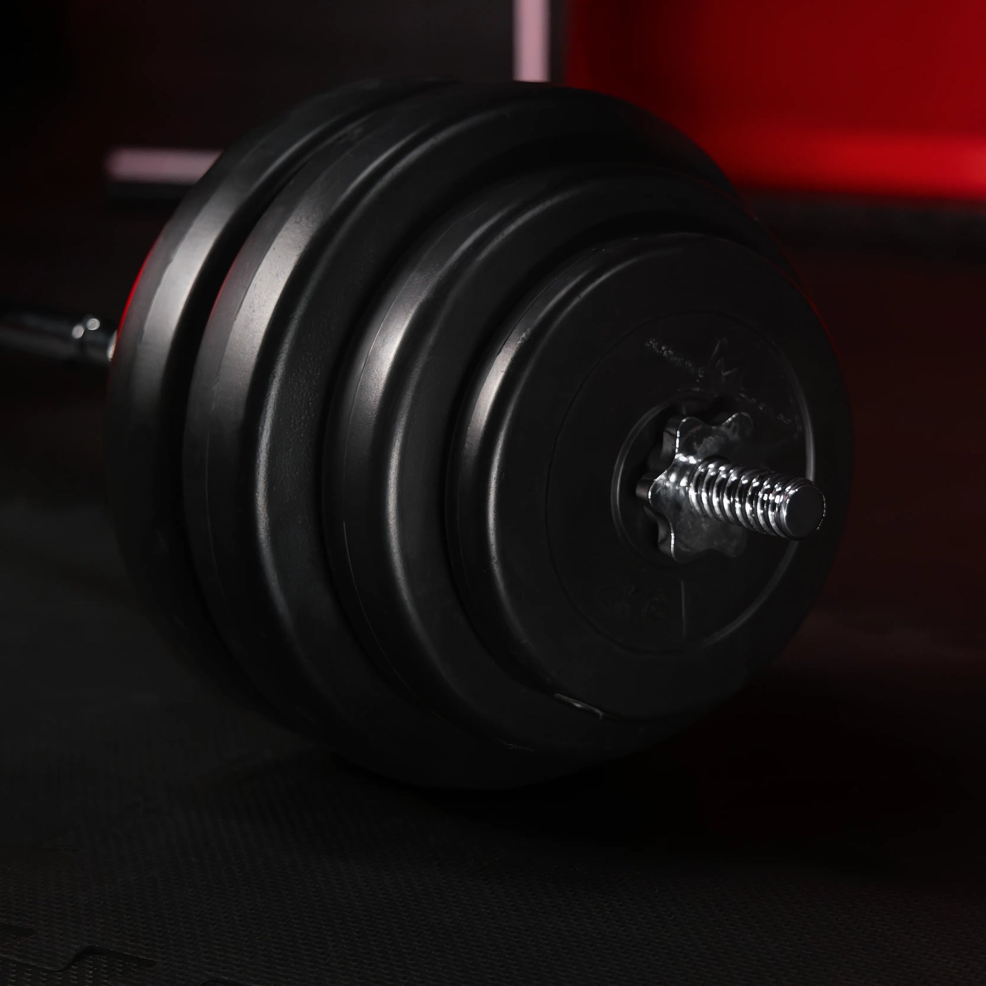 E-Series Langhantelset 25 mm Kunststoff 60 kg - Gorilla Sports DE