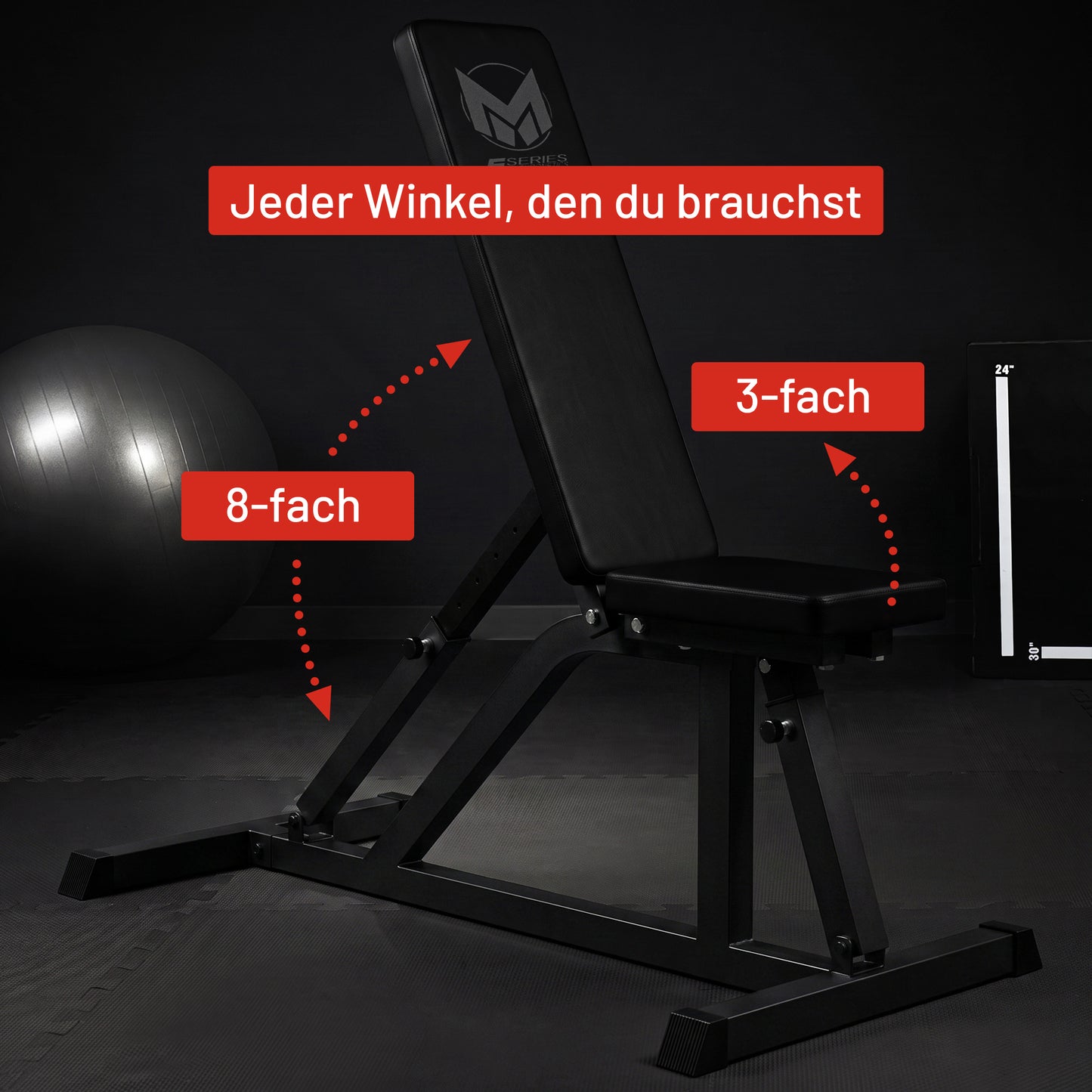 Schrägbank E-Series verstellbar