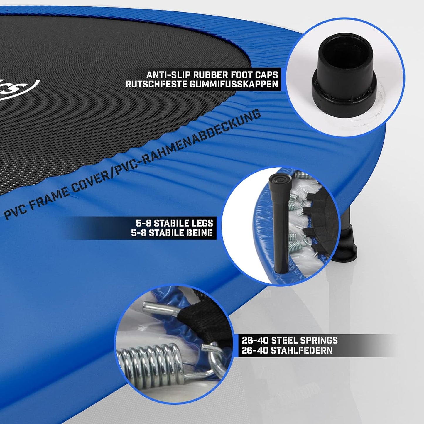 Fitness Trampolin 81 - 122 cm