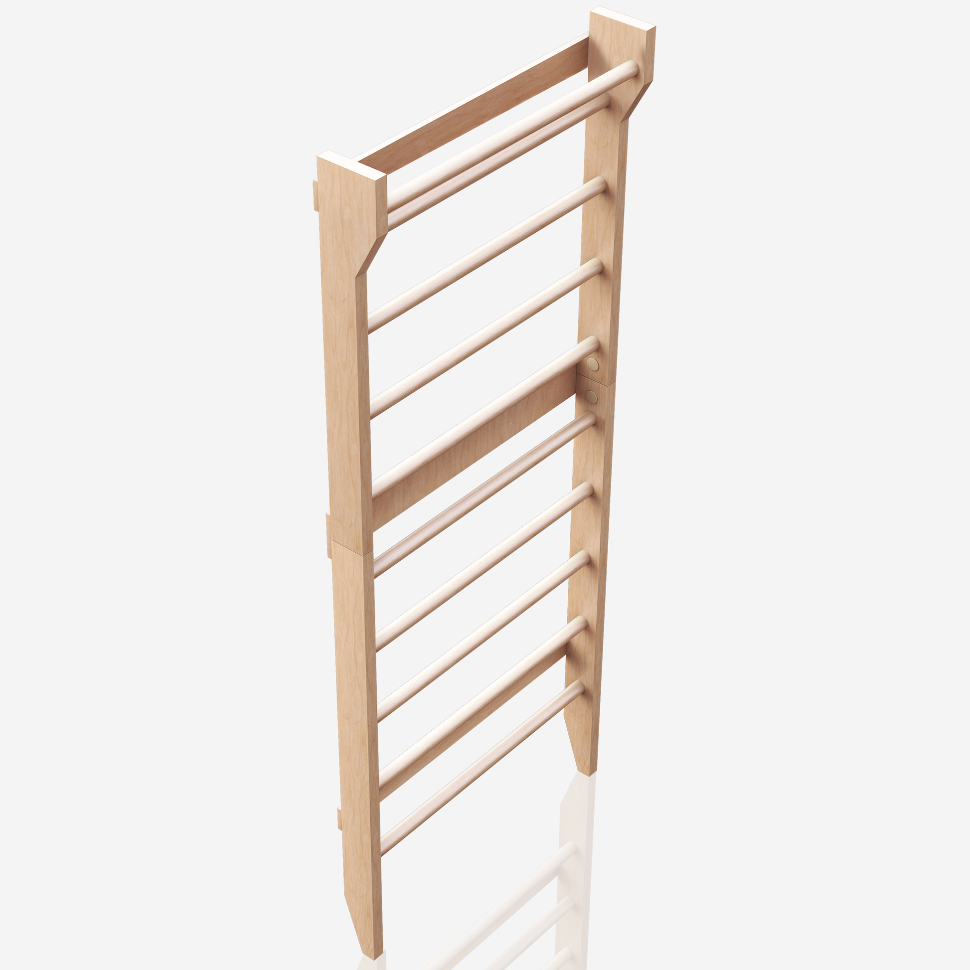 Sprossenwand aus Holz - Gorilla Sports DE
