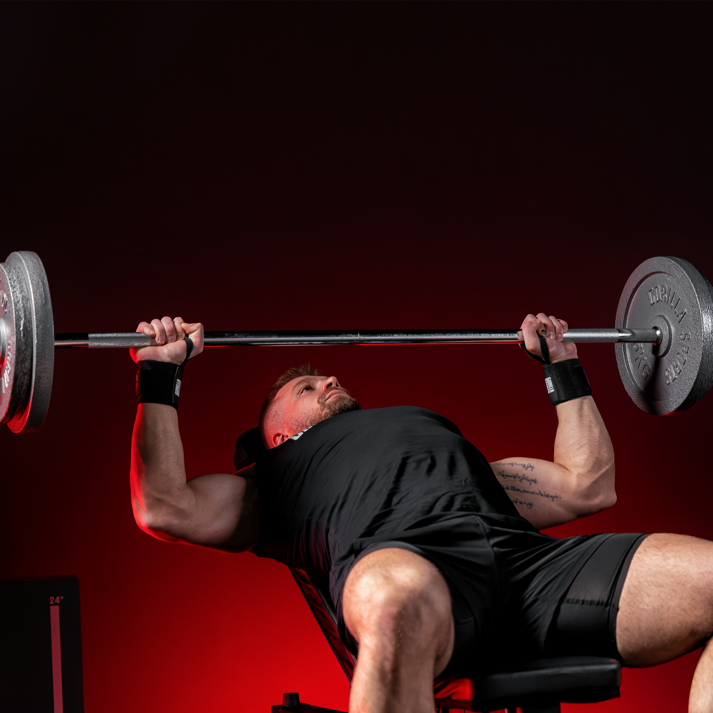 Langhantel Set Gusseisen 108 kg mit Verschlüssen