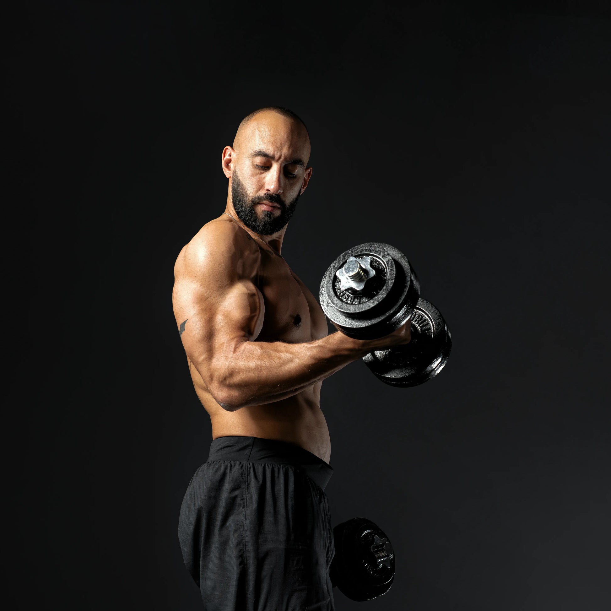 Kurzhantelset Gusseisen 30 kg - Gorilla Sports DE