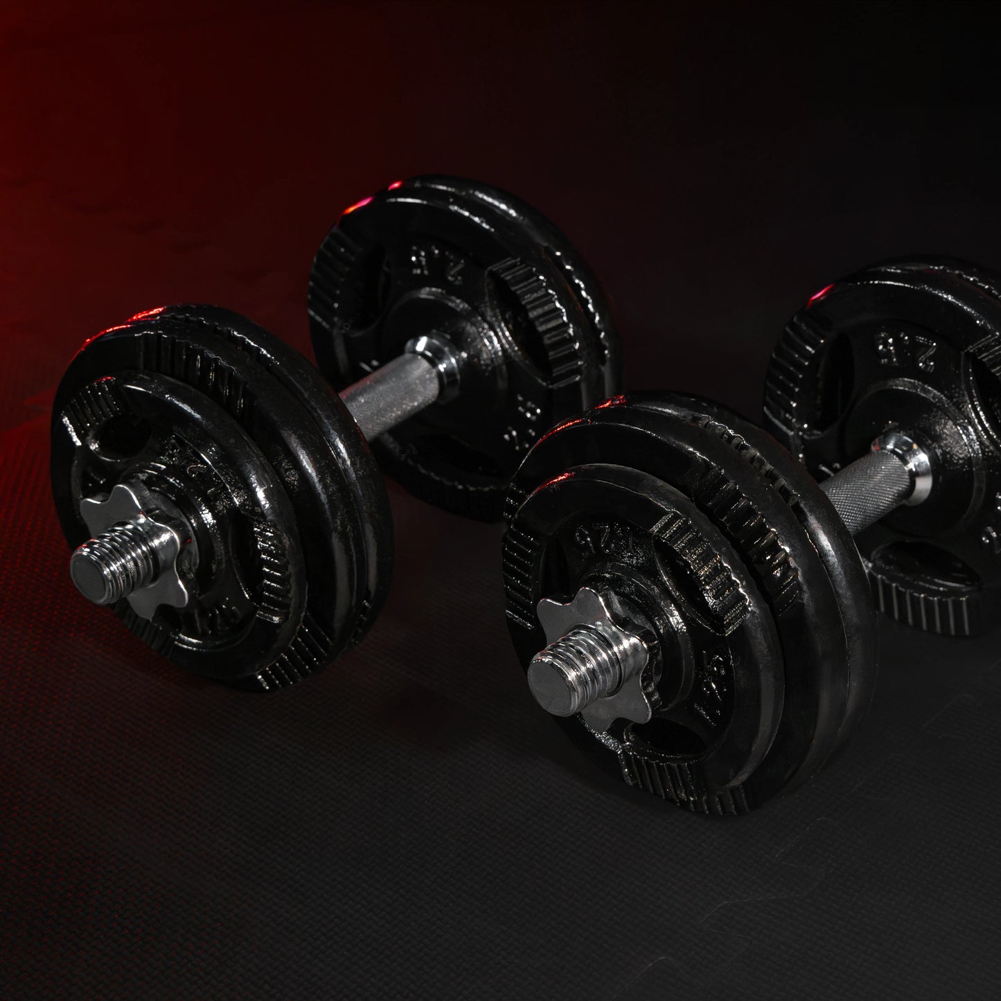 Kurzhantelset Gusseisen Gripper 30 kg - Gorilla Sports DE