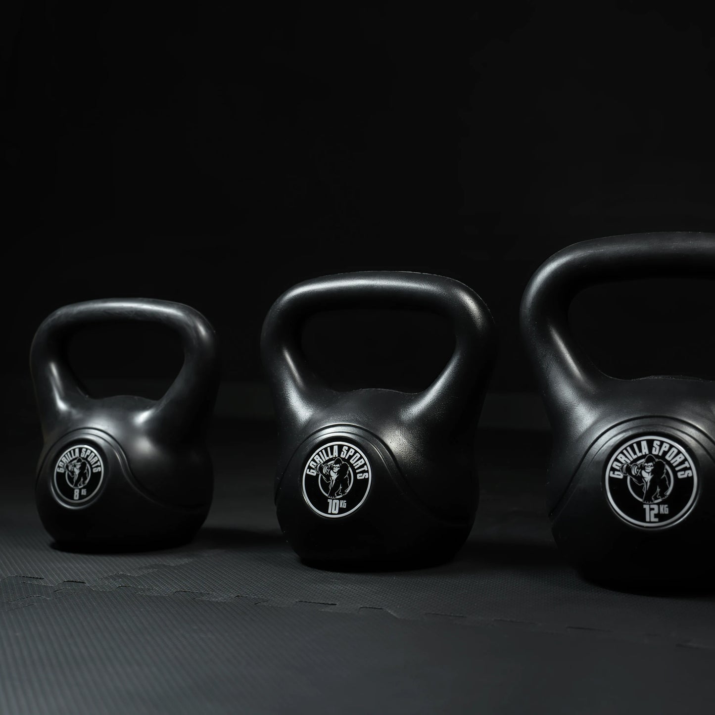 Kettlebell aus Kunststoff 2-20 KG