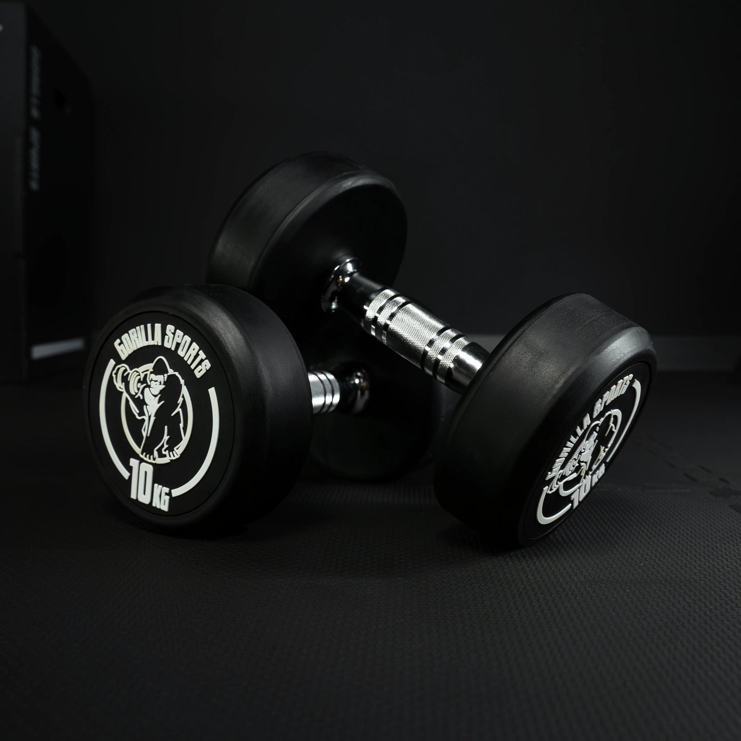 Kurzhantel Gummi 2,5 - 40 kg - Gorilla Sports DE