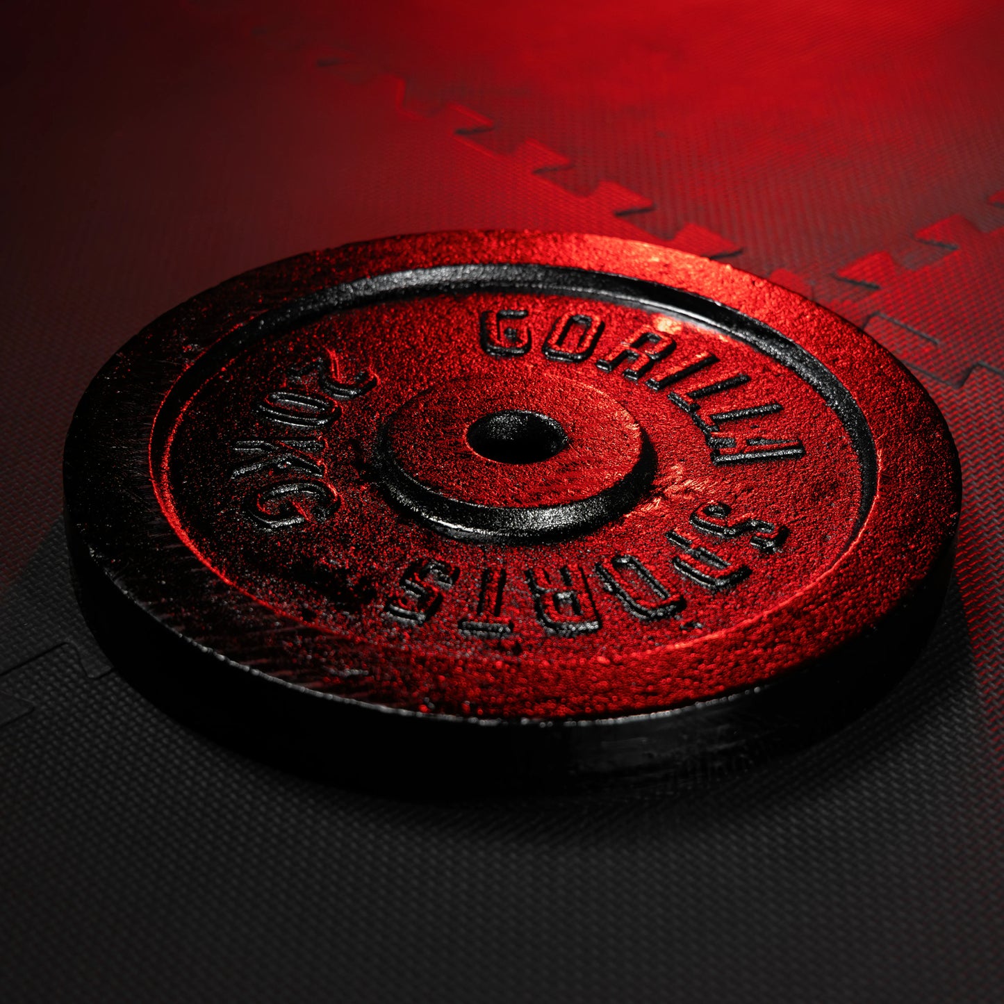 Hantelscheibe Guss 30/31 mm 1,25-30 KG - Gorilla Sports DE