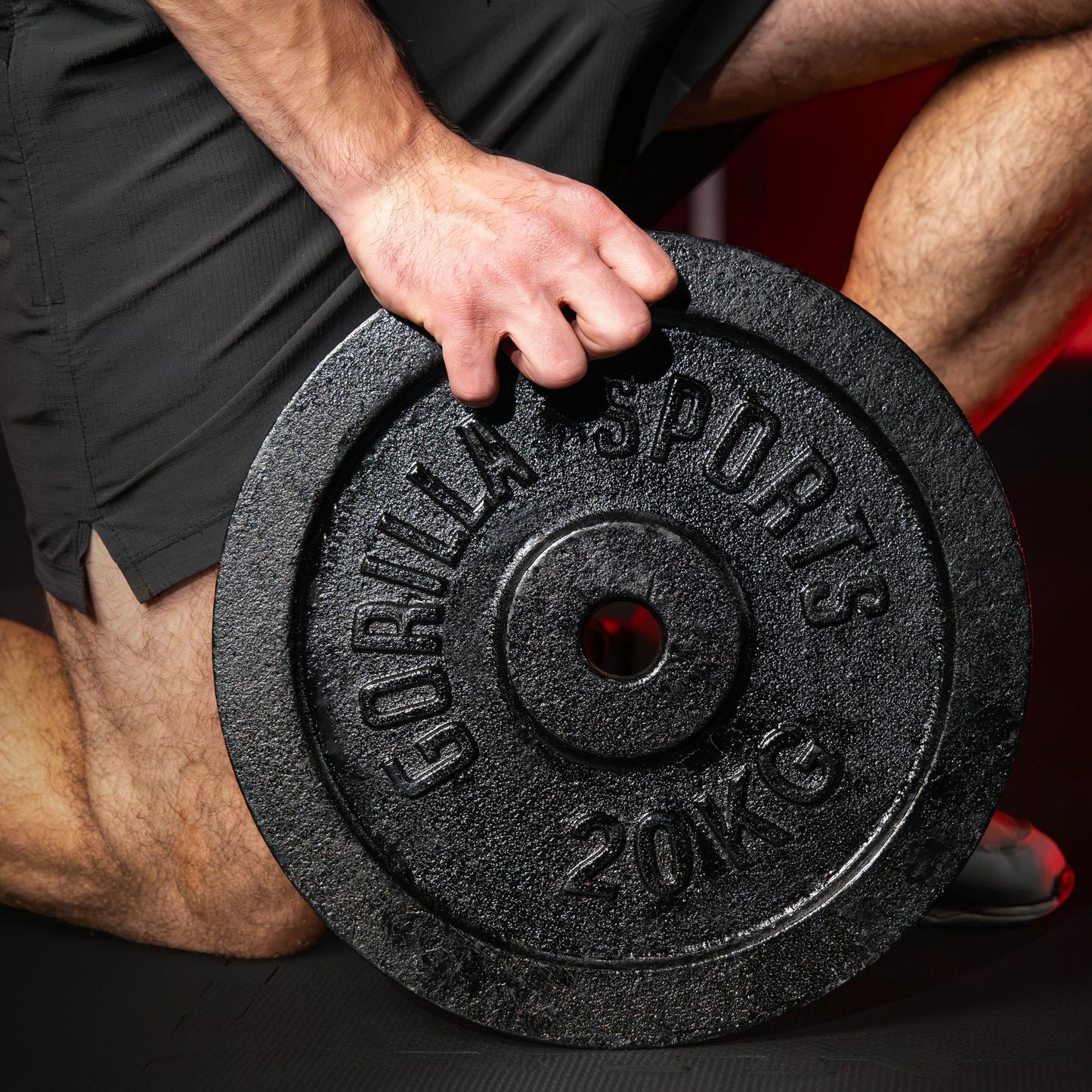 Hantelscheibe Guss 30/31 mm 1,25-30 KG - Gorilla Sports DE